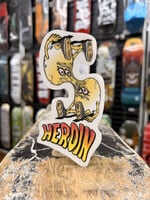 HEROIN SKATEBOARDS HEROIN SKATEBOARDS - Conjoined Egg Sticker - 6"