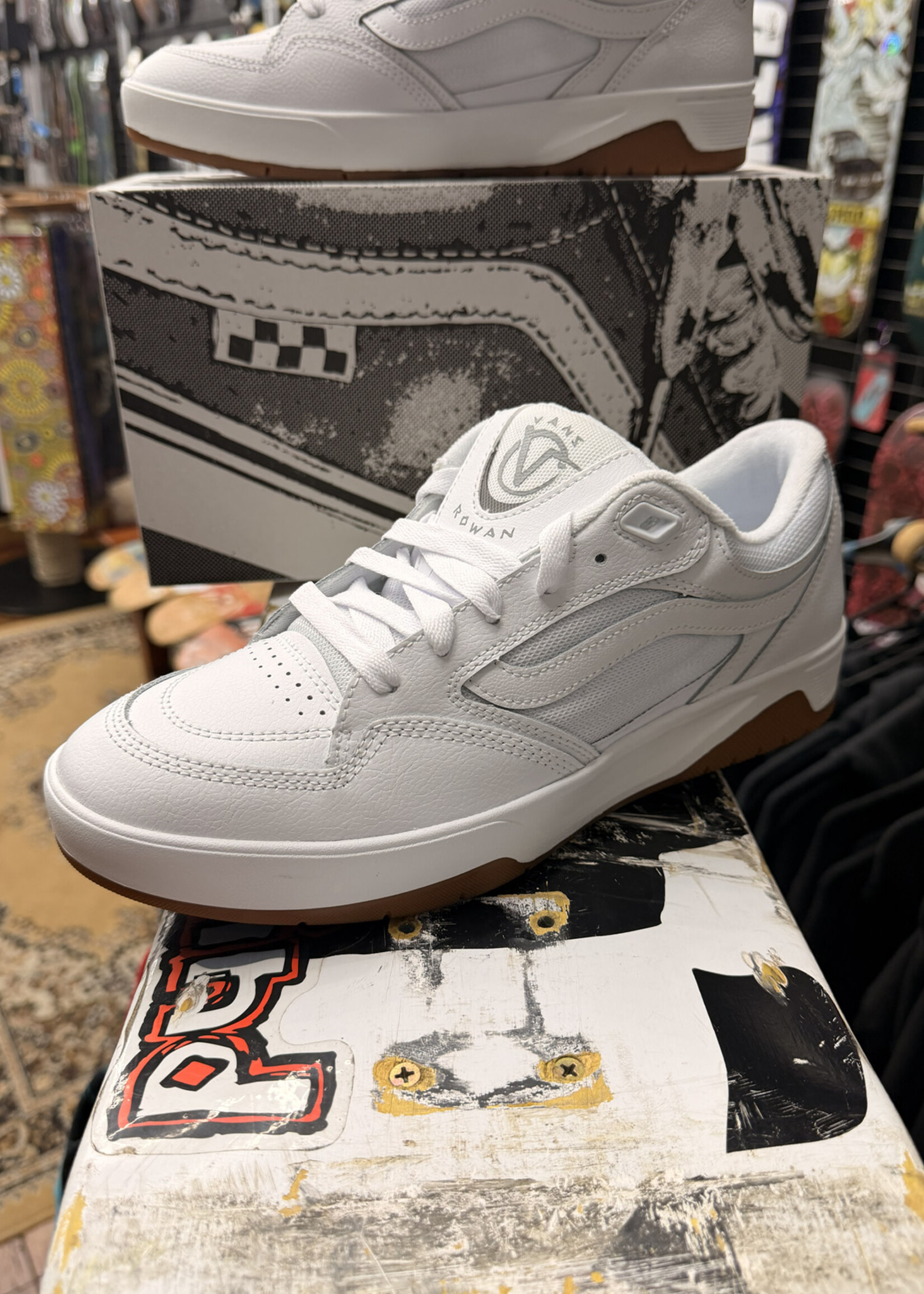 Vans VANS - Skate Rowan Z3 White/Gum Shoes