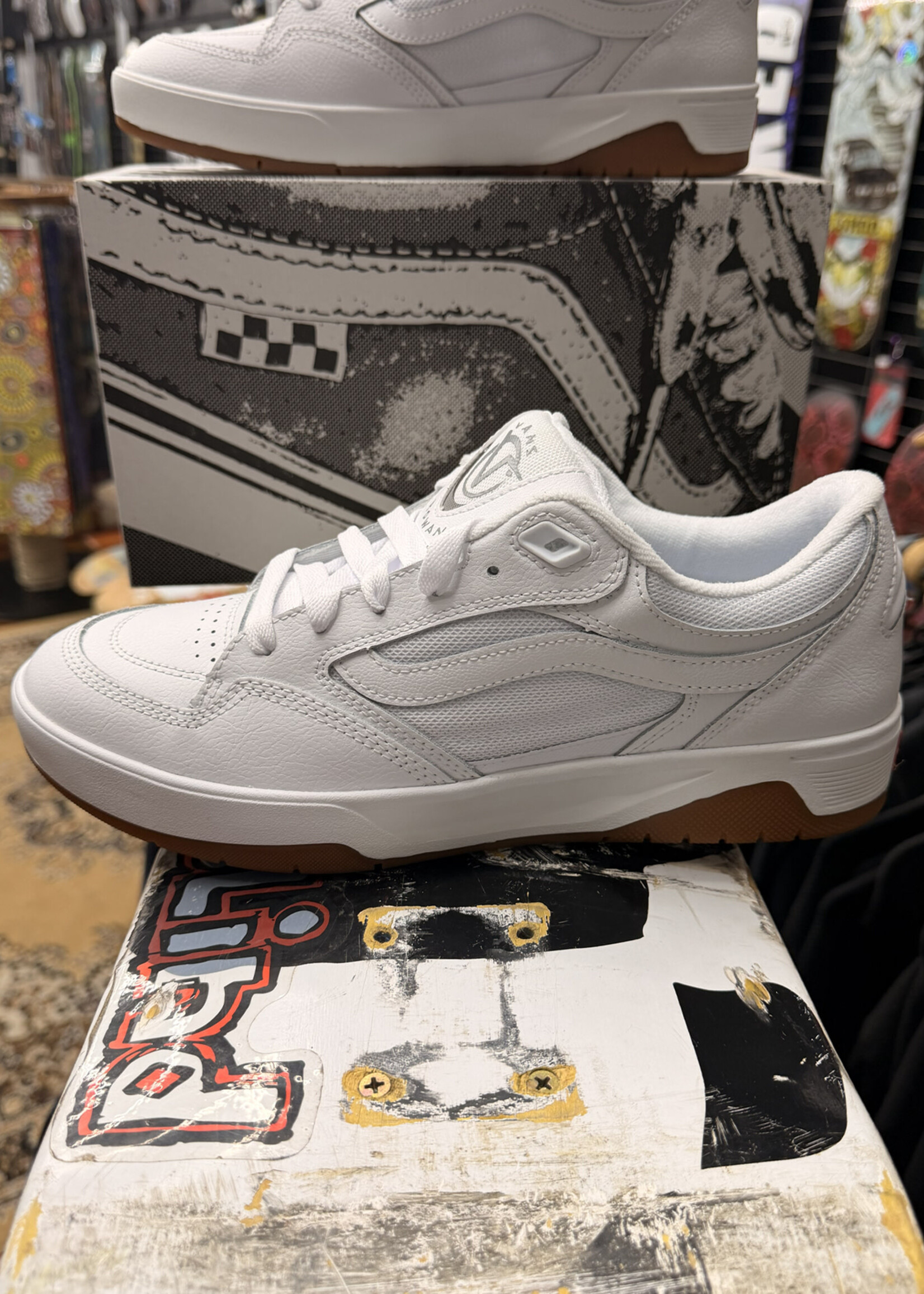 Vans VANS - Skate Rowan Z3 White/Gum Shoes