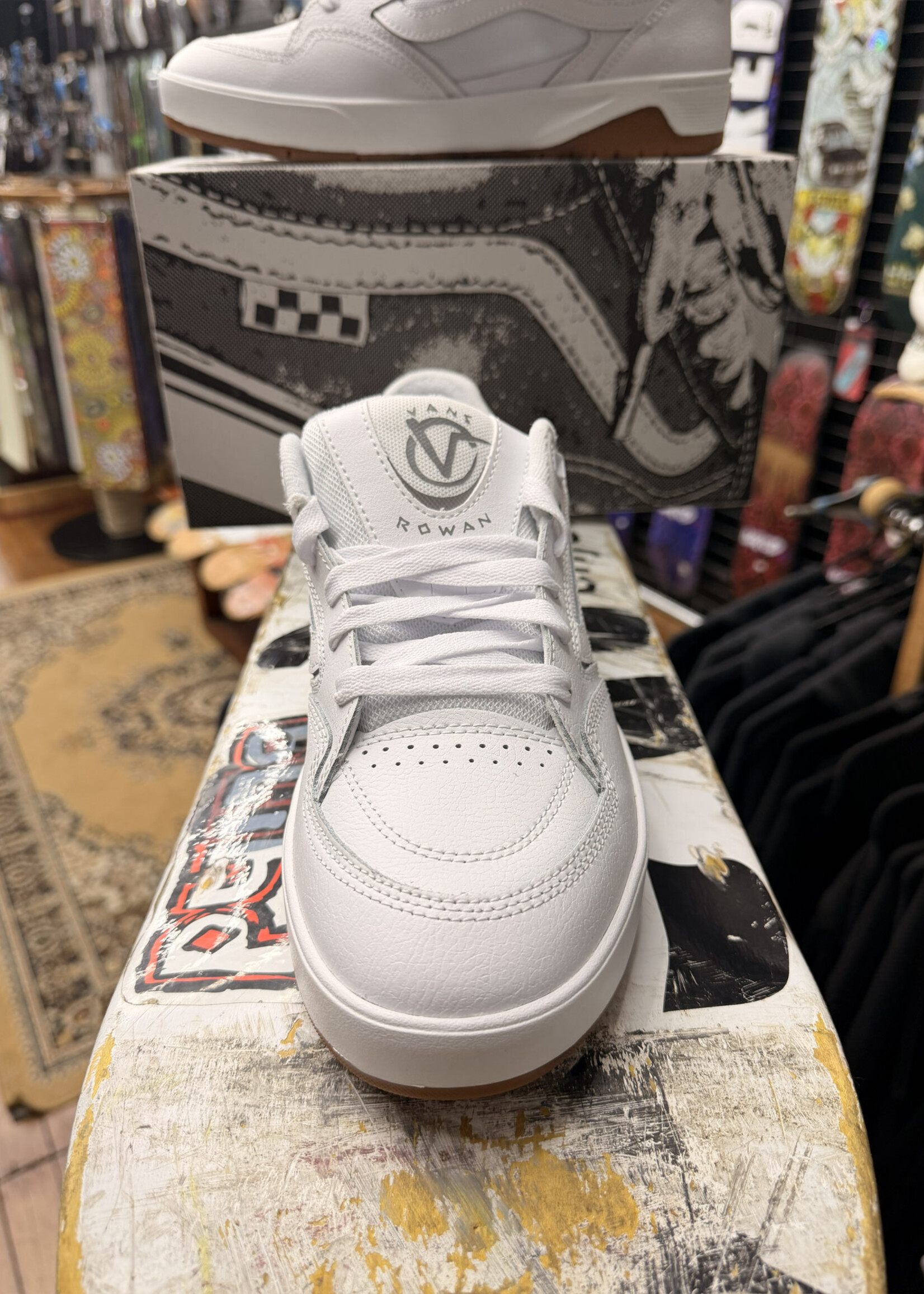 Vans VANS - Skate Rowan Z3 White/Gum Shoes
