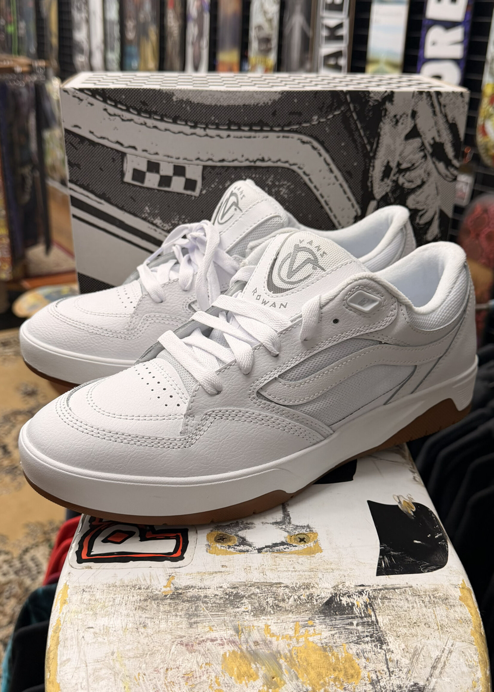 Vans VANS - Skate Rowan Z3 White/Gum Shoes