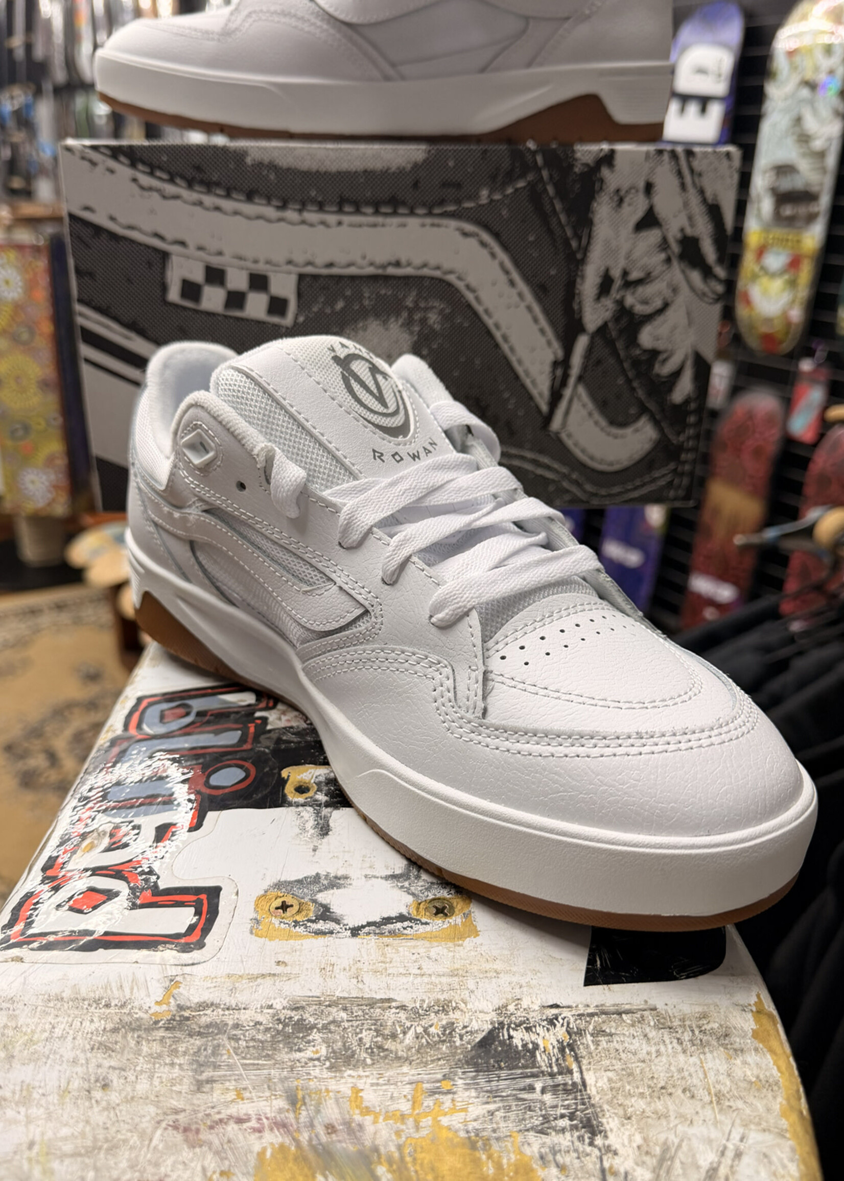 Vans VANS - Skate Rowan Z3 White/Gum Shoes