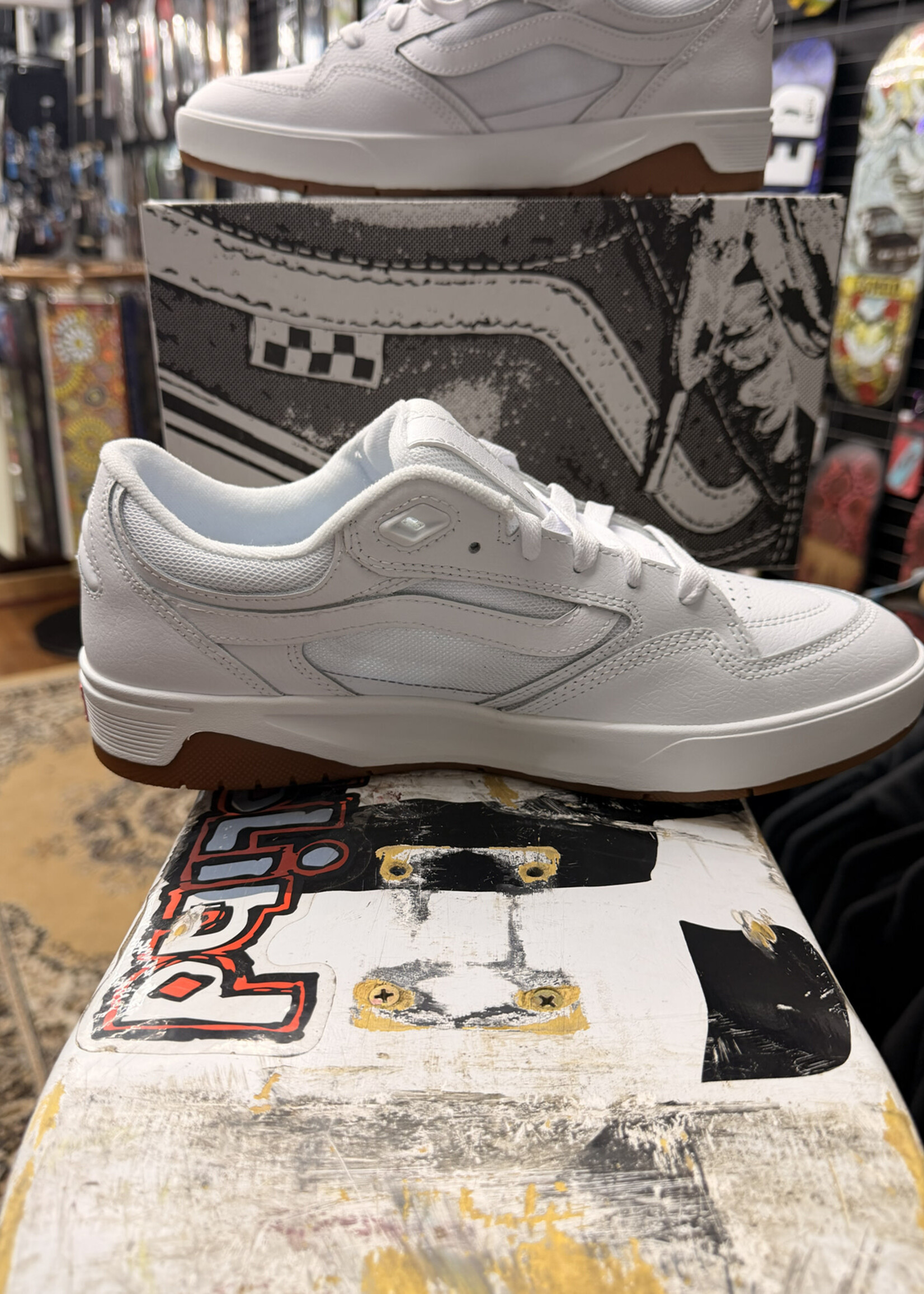 Vans VANS - Skate Rowan Z3 White/Gum Shoes