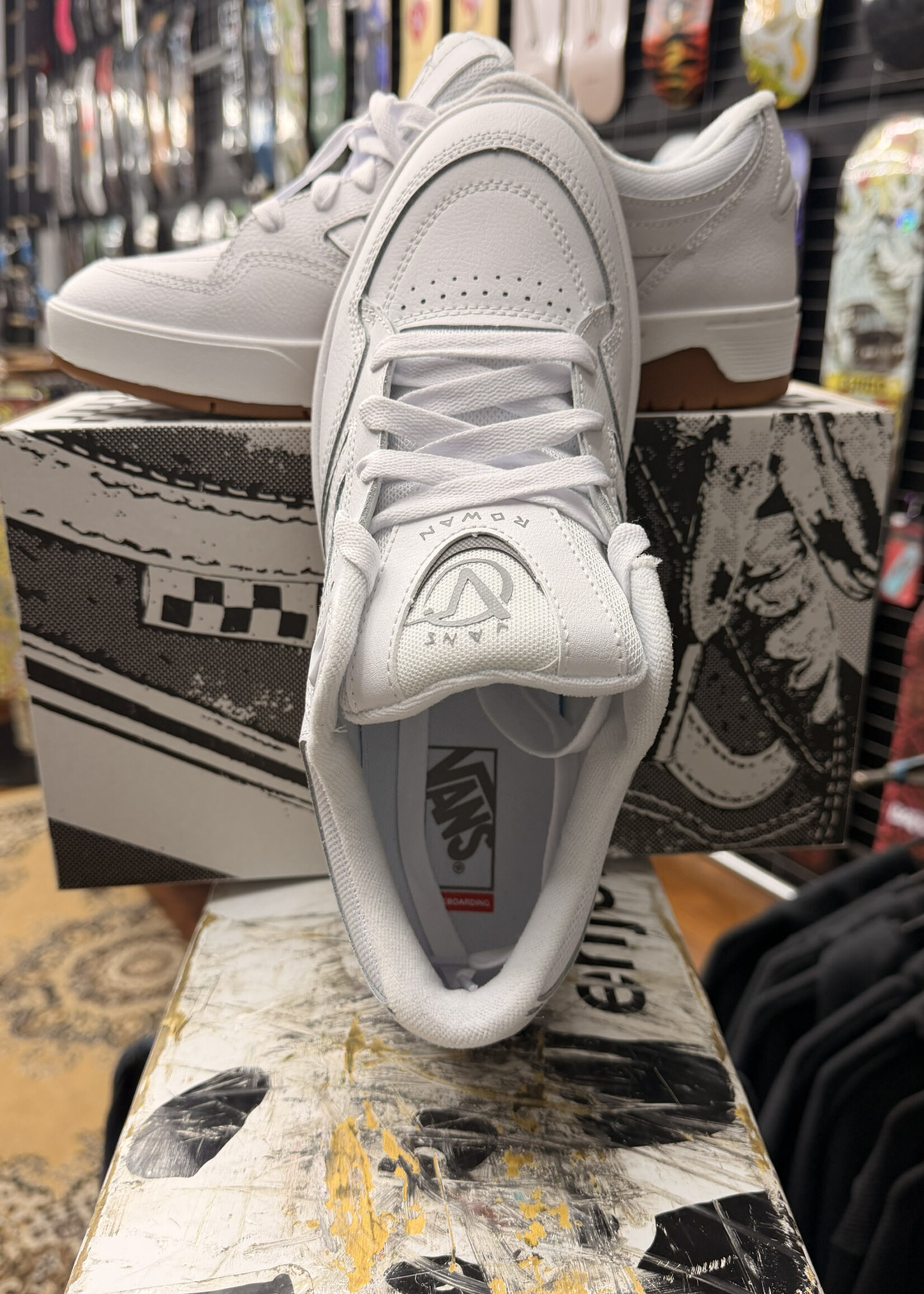 Vans VANS - Skate Rowan Z3 White/Gum Shoes
