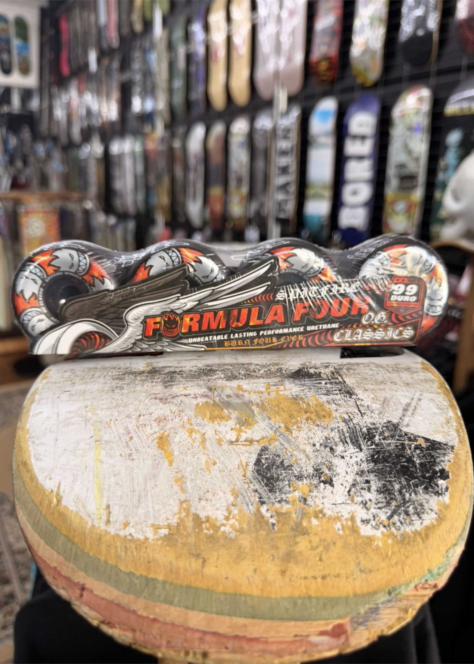 Spitfire Wheels SPITFIRE WHEELS - Formula Four Multiball Classic OG Black - 99a 56mm