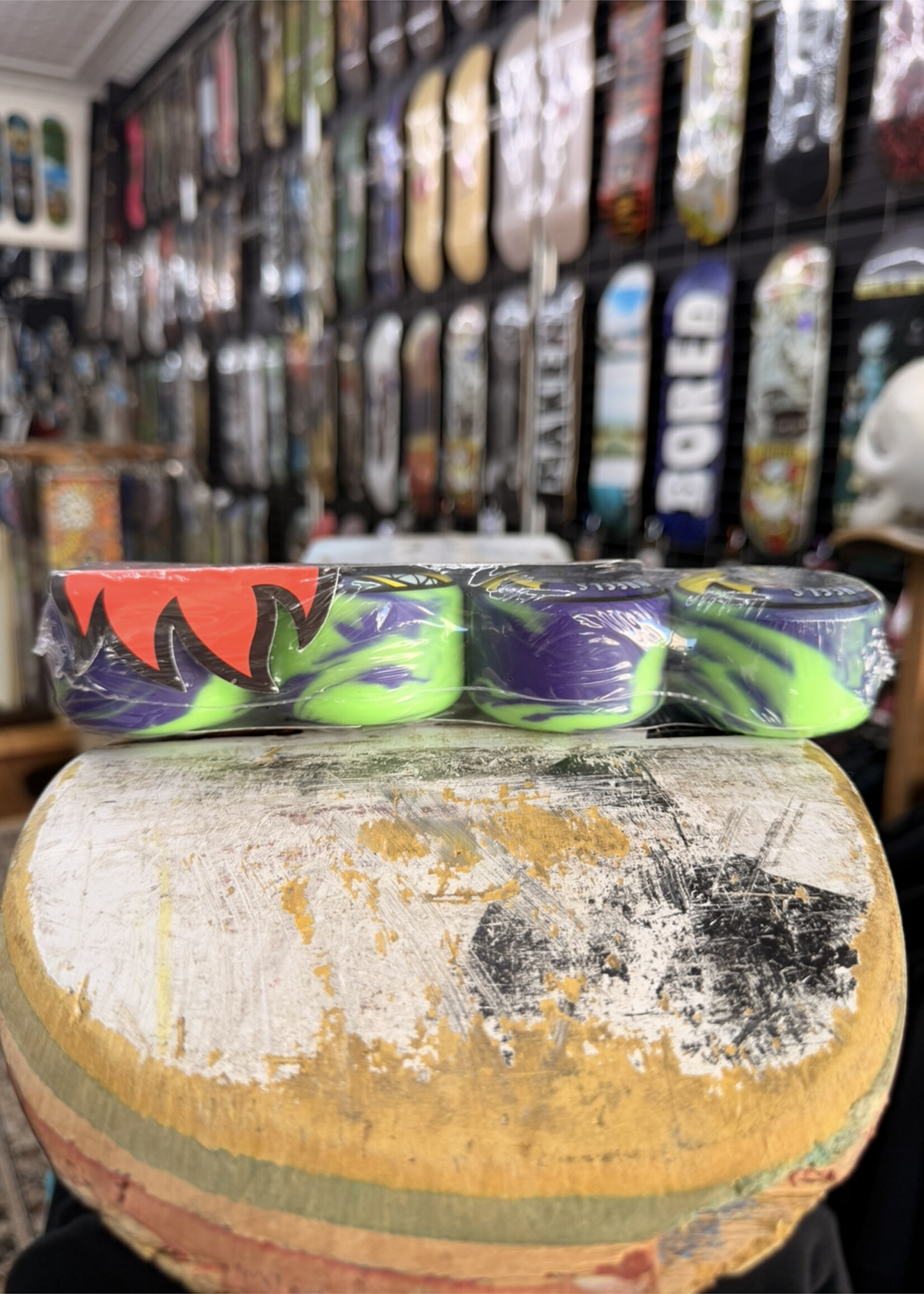 Spitfire Wheels SPITFIRE WHEELS - Formula Four Radial Full Purple/Green - 99a 56mm