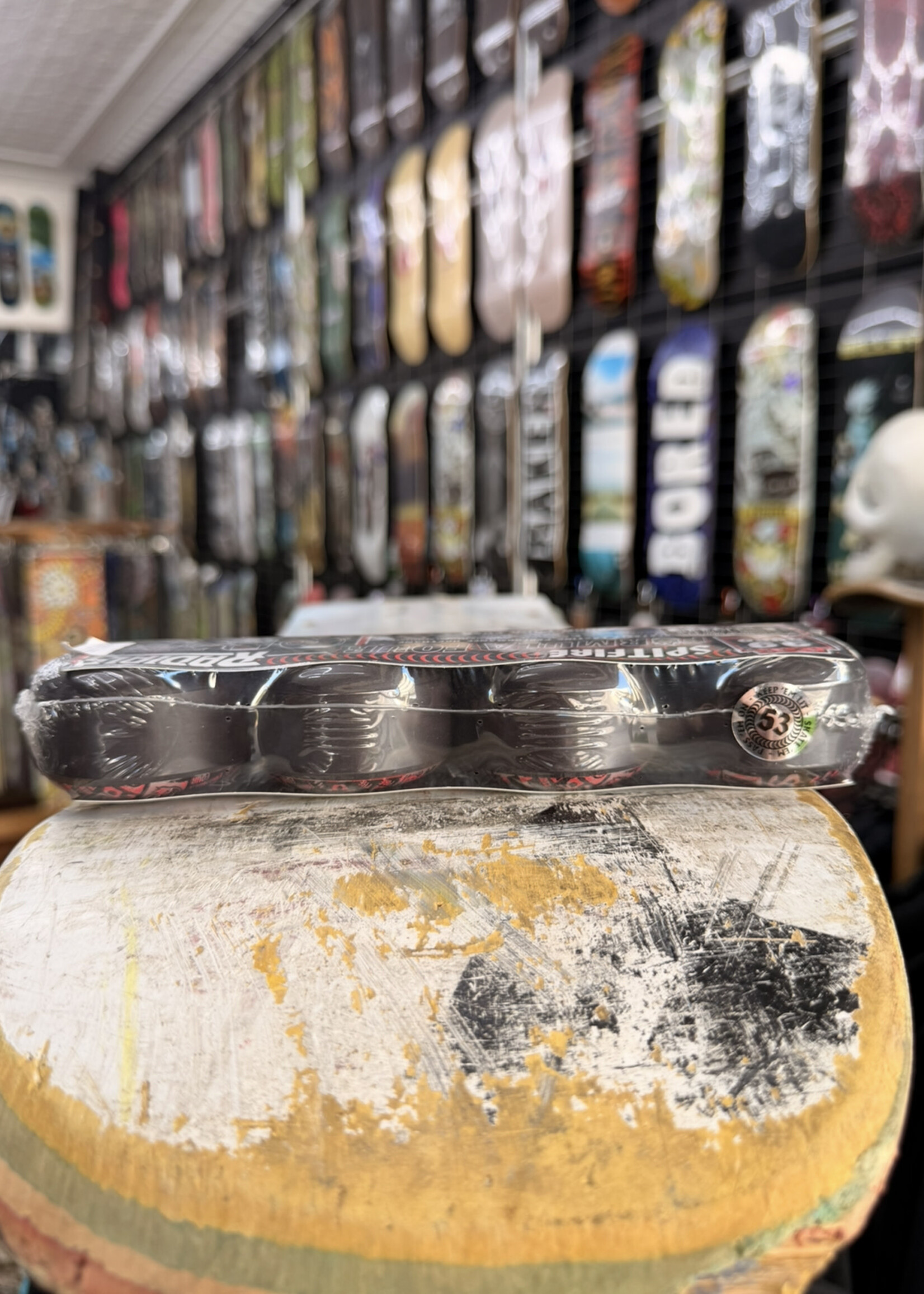 Spitfire Wheels SPITFIRE WHEELS - Formula Four Ransom Radial Classic Black- 53mm 99a