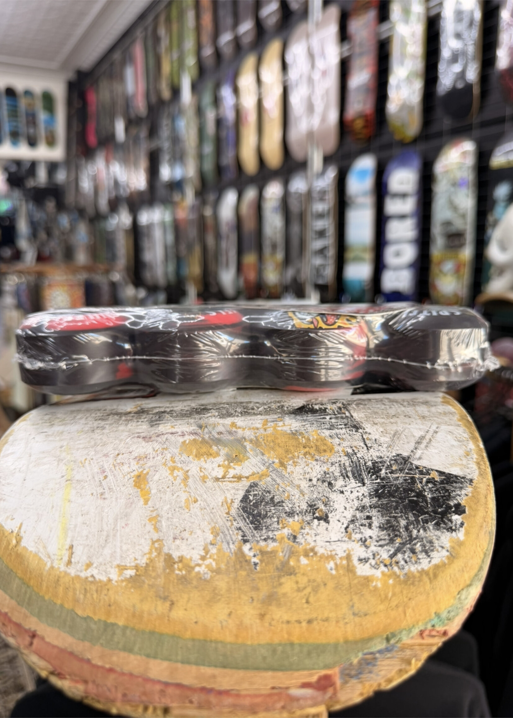 Spitfire Wheels SPITFIRE WHEELS - Formula Four Shroom Bighead Black/Red- 99a 56mm