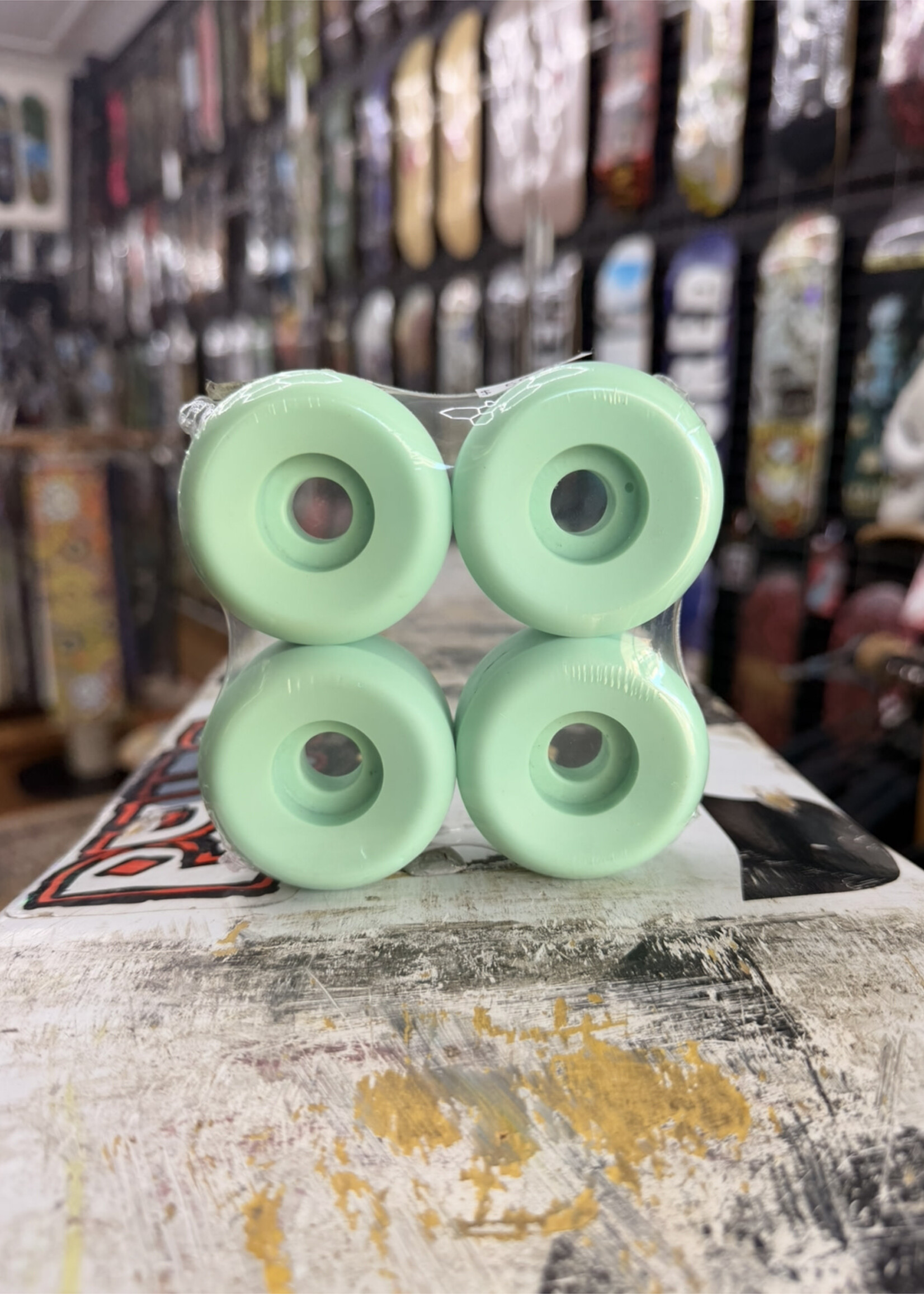 Spitfire Wheels SPITFIRE WHEELS - Flashpoint Conical Turquoise - 50mm 99a