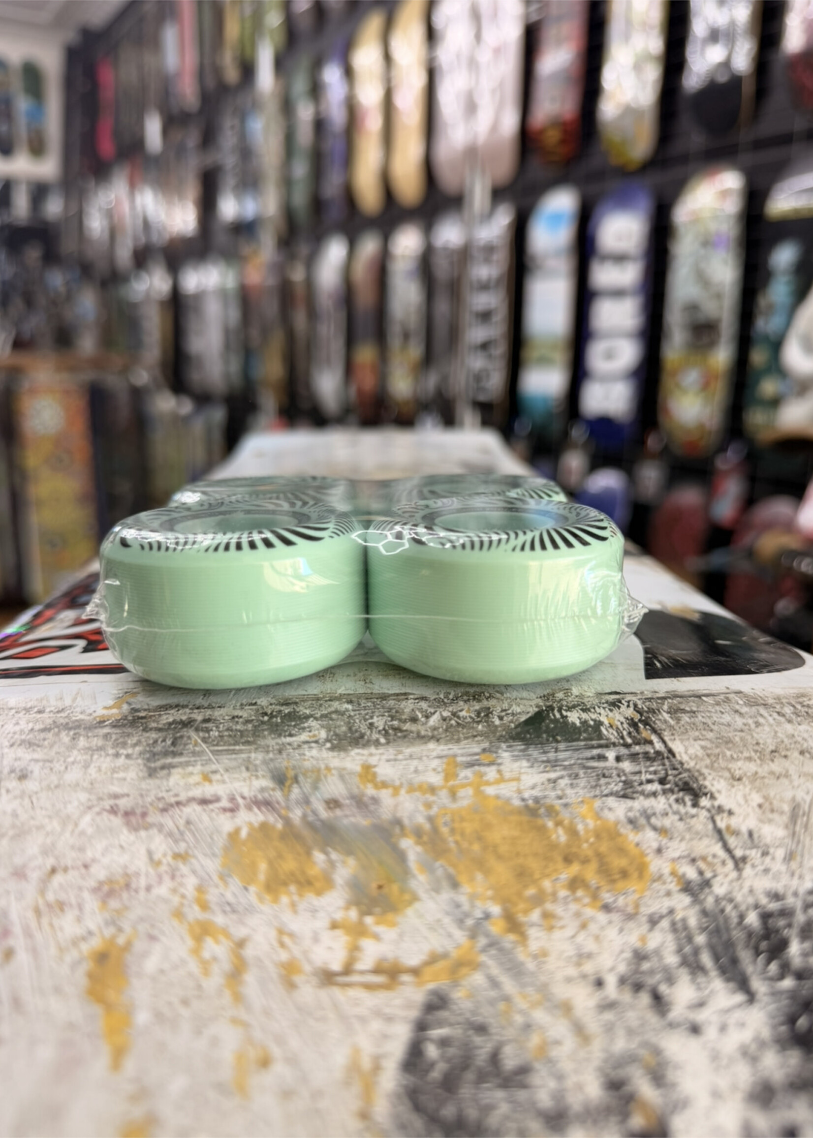 Spitfire Wheels SPITFIRE WHEELS - Flashpoint Conical Turquoise - 50mm 99a
