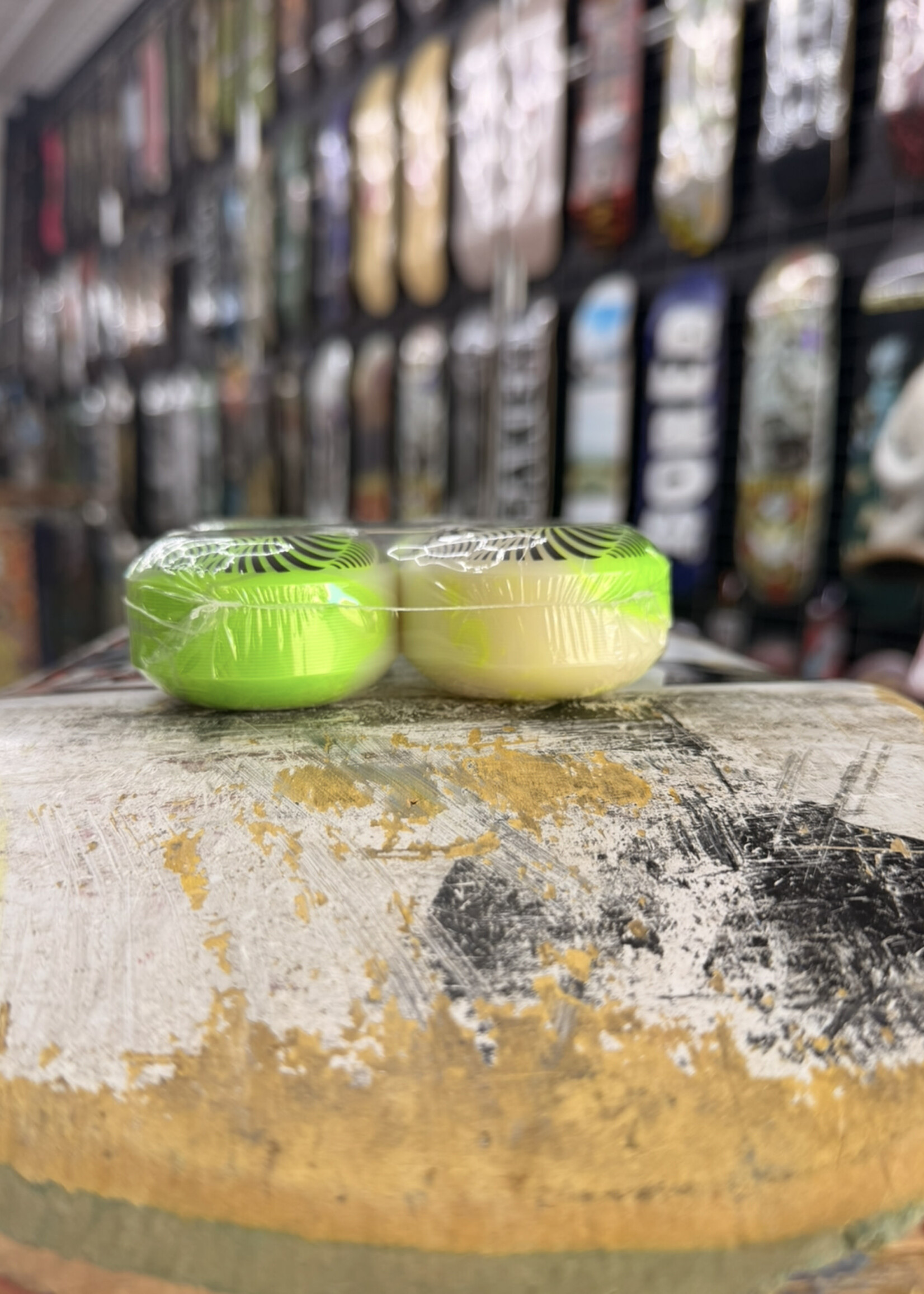 Spitfire Wheels SPITFIRE WHEELS - Flashpoint Classic Neon Green/Natural - 51mm 99a