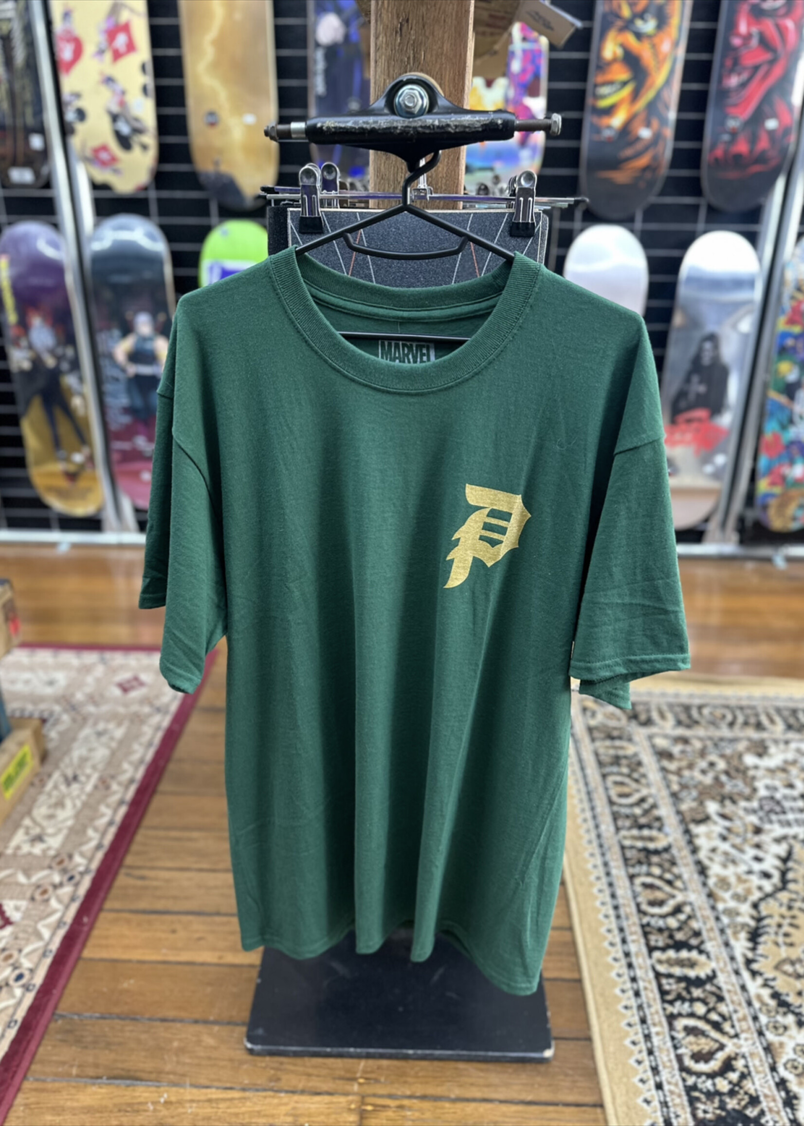 PRIMITIVE PRIMITIVE - Marvel Dr Doom Green Tee