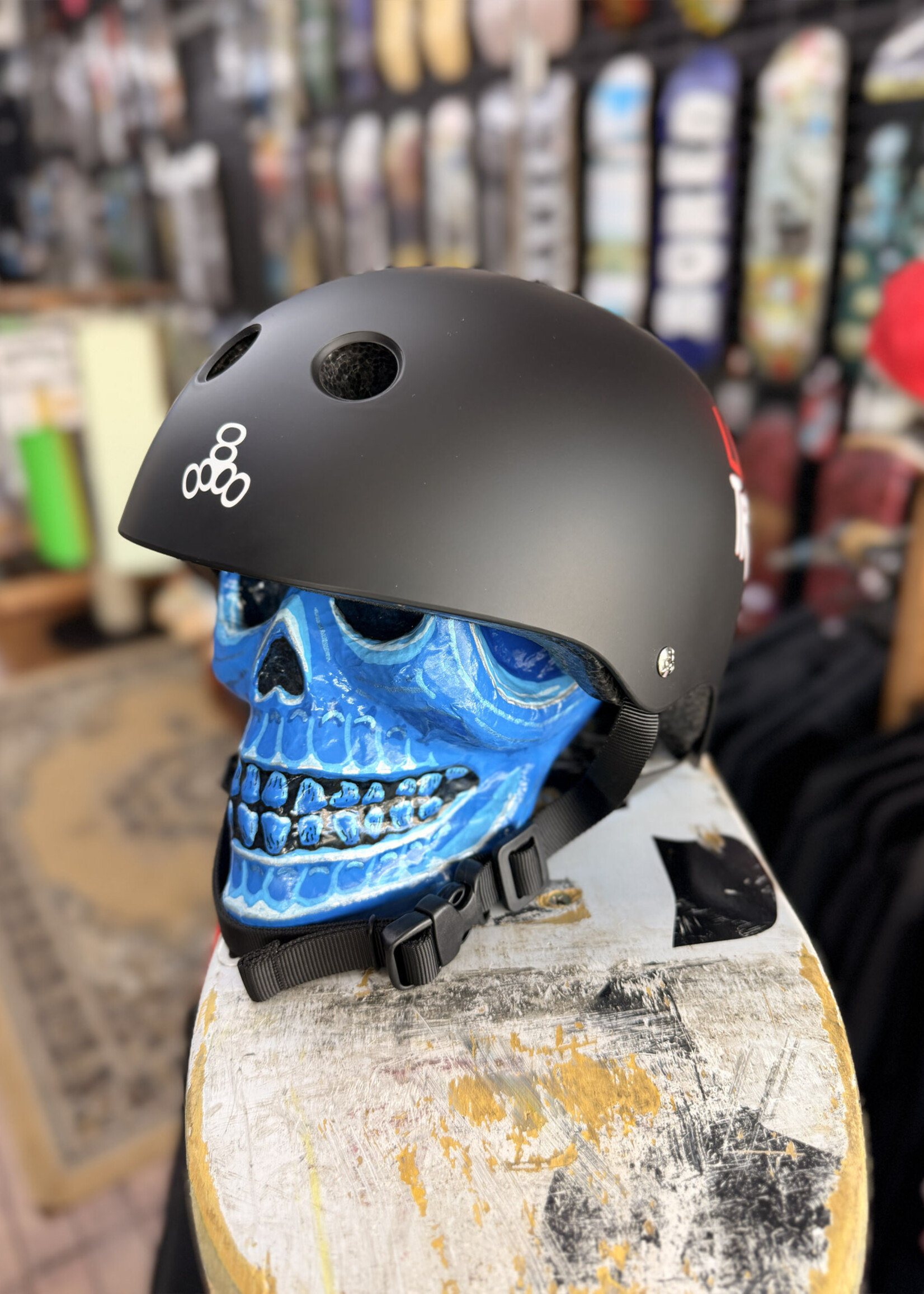 Triple 8 TRIPLE 8 - Certified Little Tricky Helmet V2 Matte Black - Junior