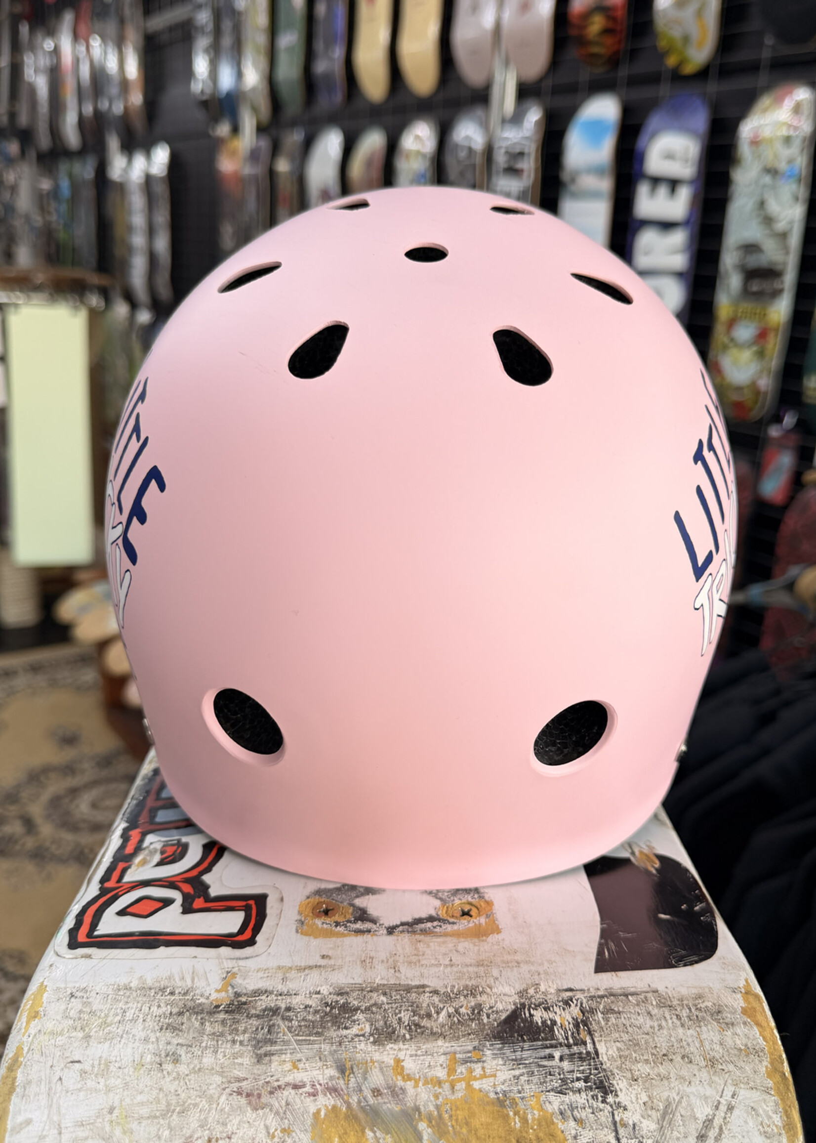 Triple 8 TRIPLE 8 - Certified Little Tricky Helmet V2 Matte Pink - Junior