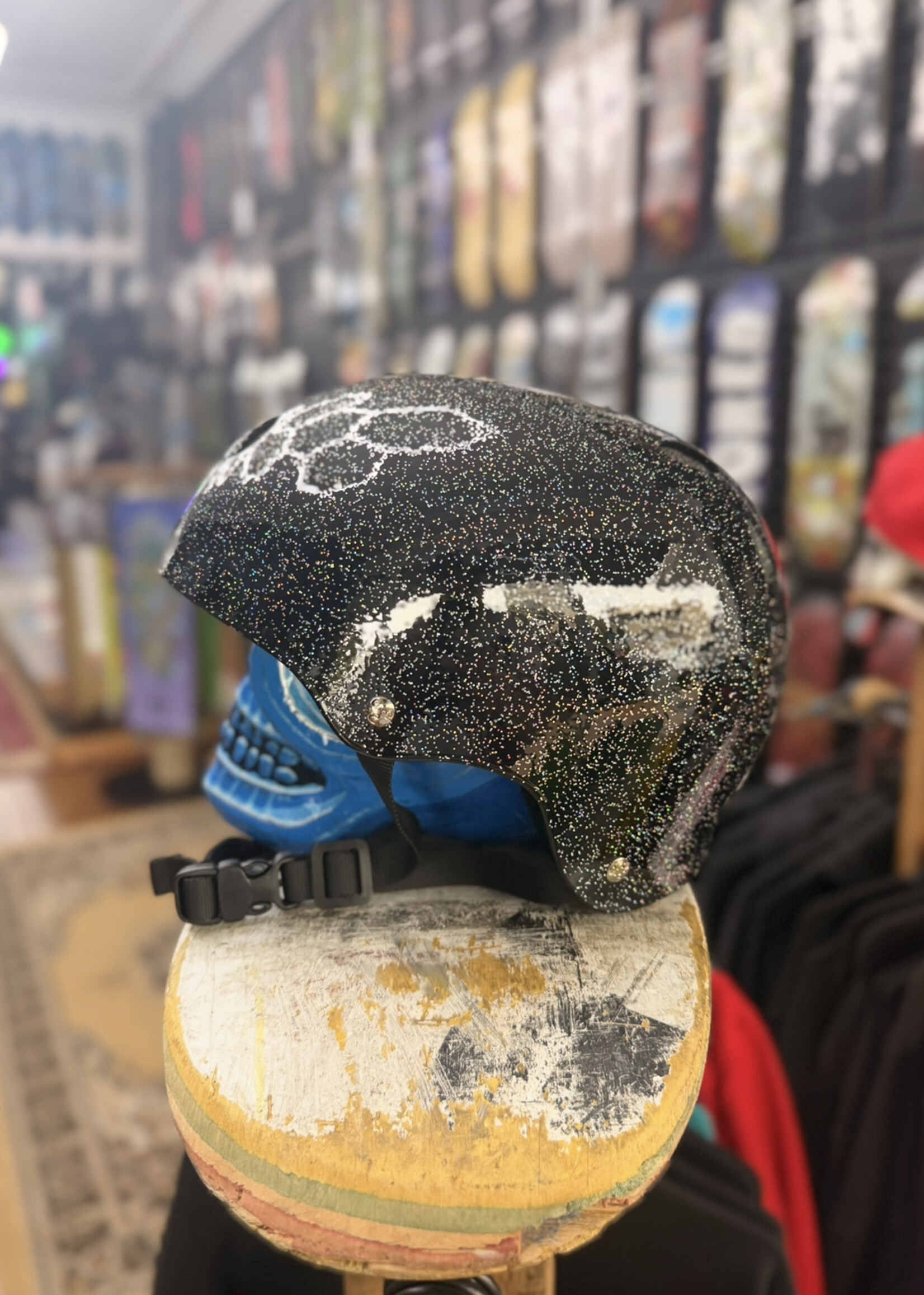 Triple 8 TRIPLE 8 - Certified Helmet SweatSaver Black Glitter