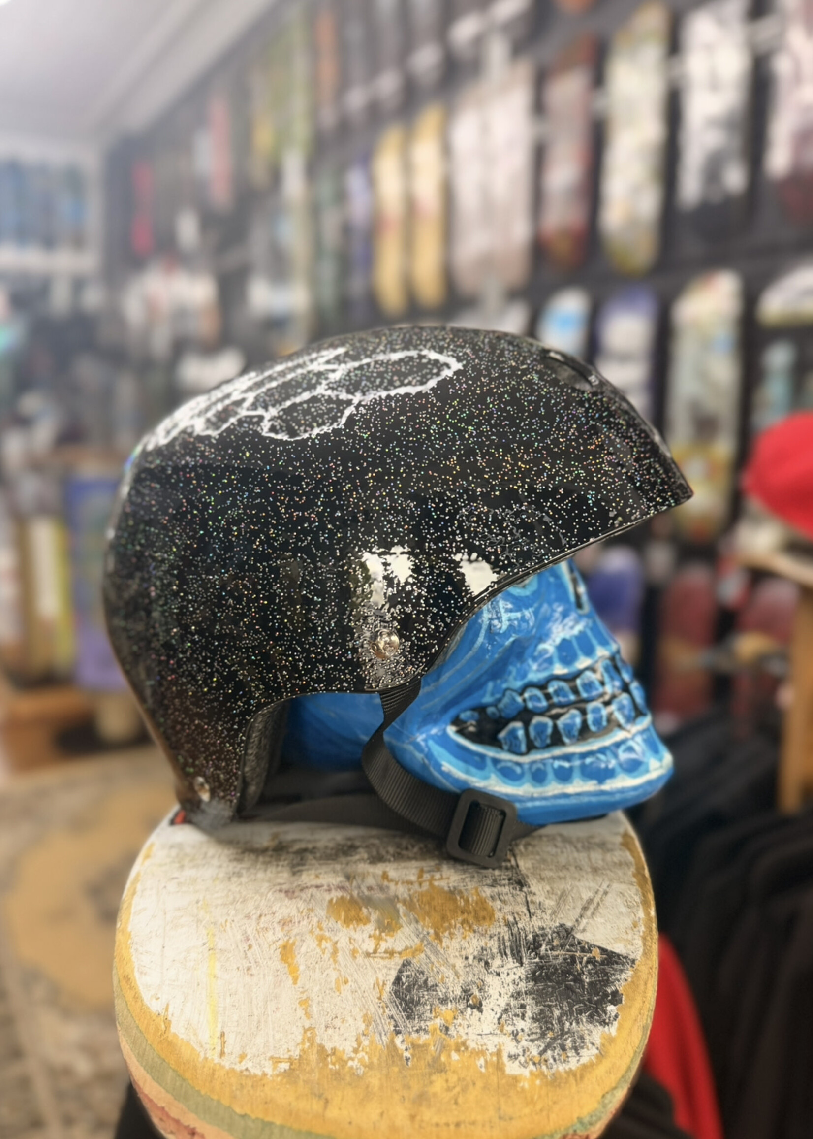 Triple 8 TRIPLE 8 - Certified Helmet SweatSaver Black Glitter