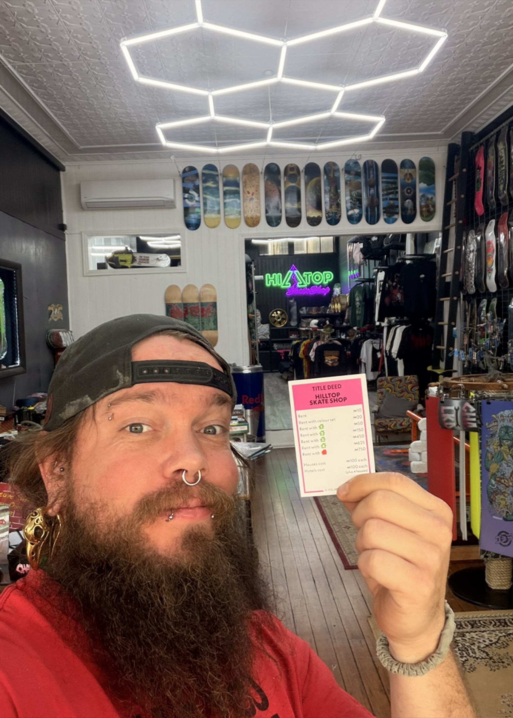 Hilltop Skateshop MONOPOLY - Toowoomba Edition - We're in it HAHAHA