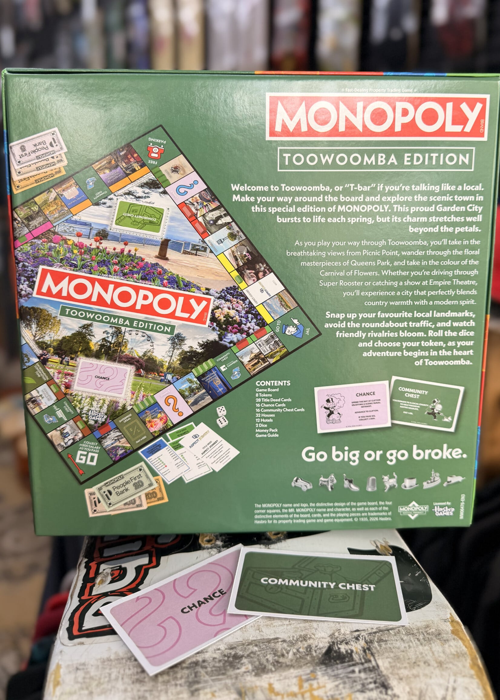 Hilltop Skateshop MONOPOLY - Toowoomba Edition - We're in it HAHAHA