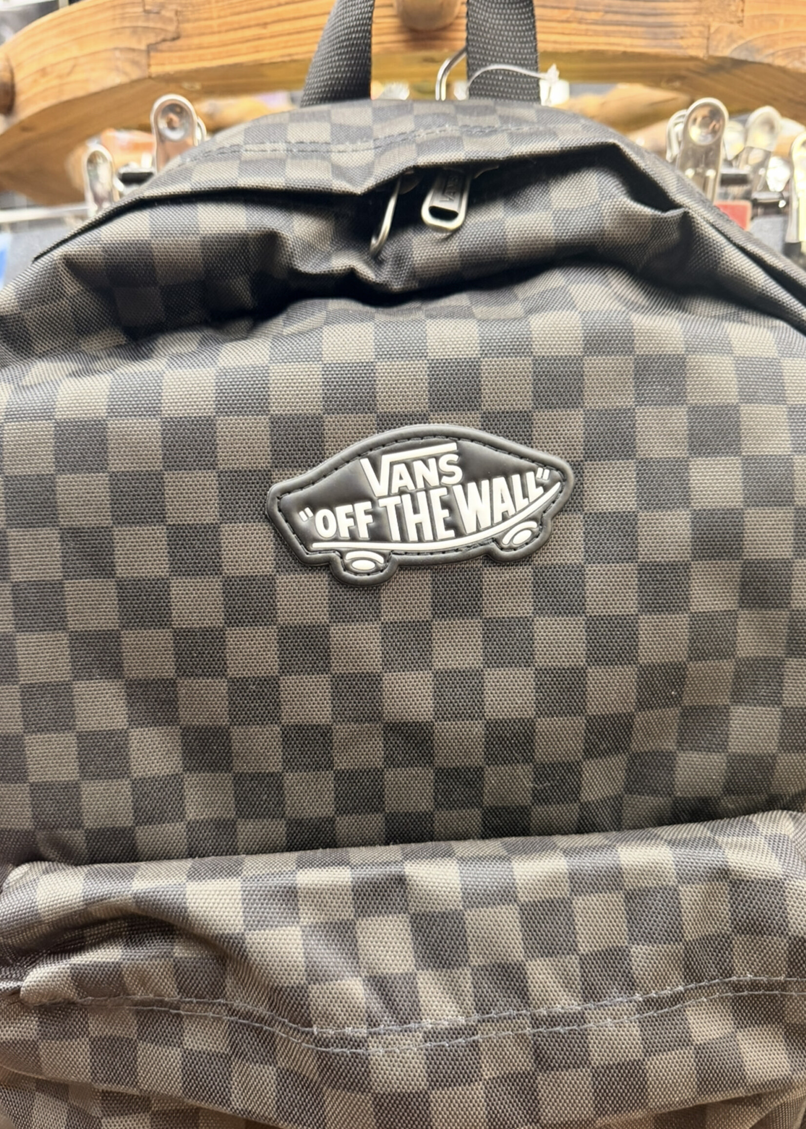 Vans VANS - Old Skool Grom Backpack - Black/Charcoal Checker