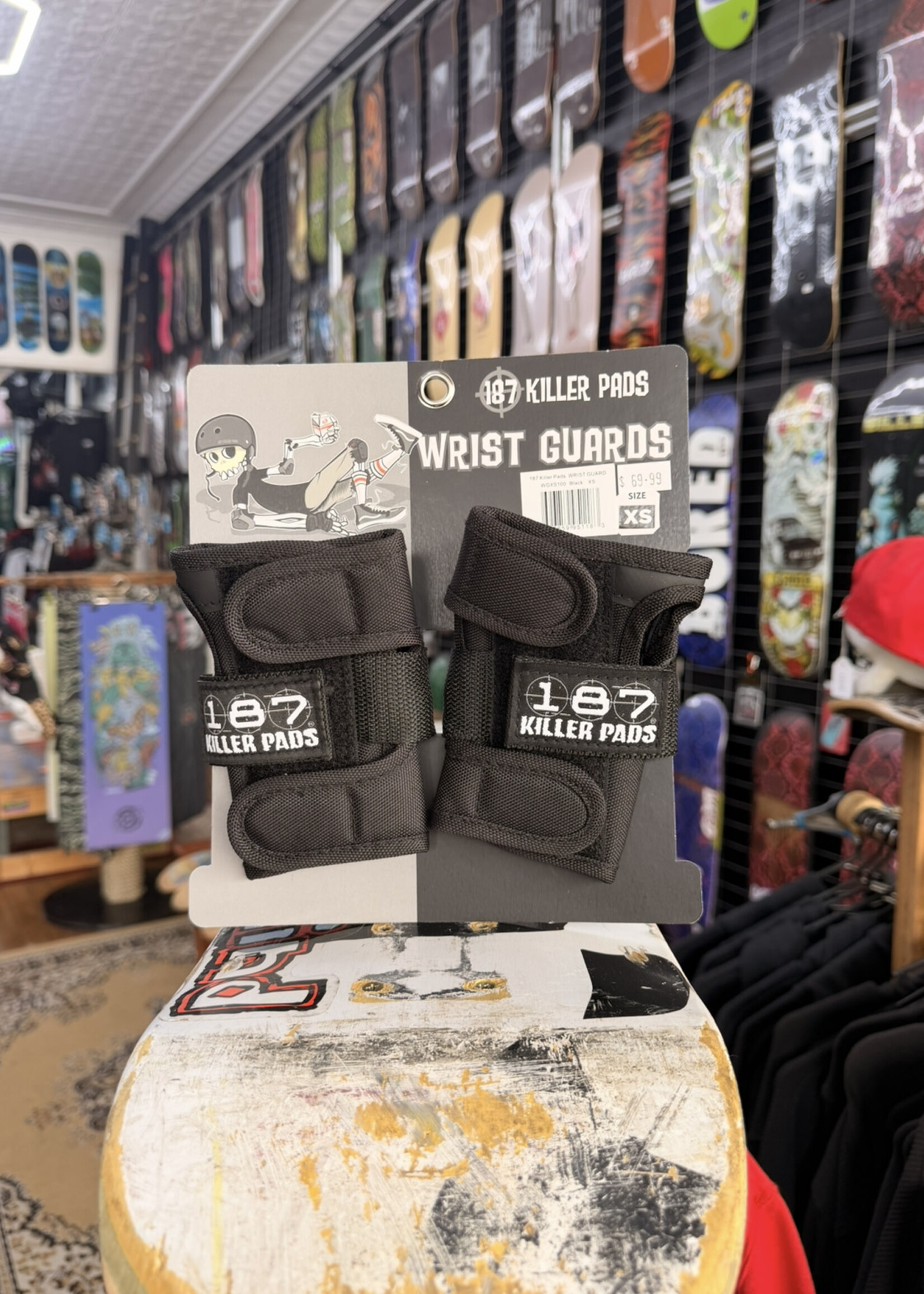 187 KILLER PADS 187 KILLER PADS - Wrist Guards Black