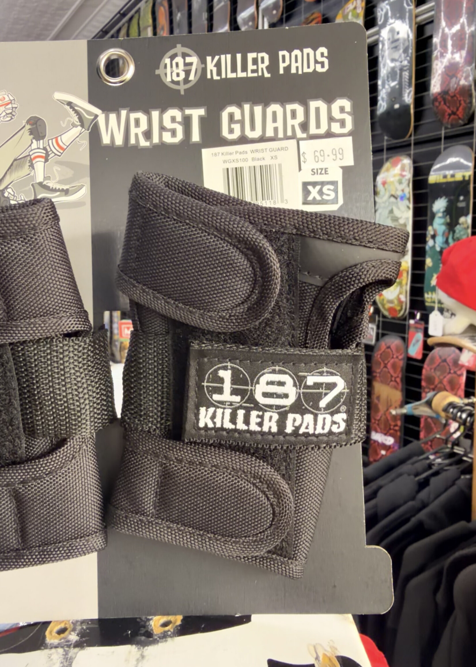 187 KILLER PADS 187 KILLER PADS - Wrist Guards Black