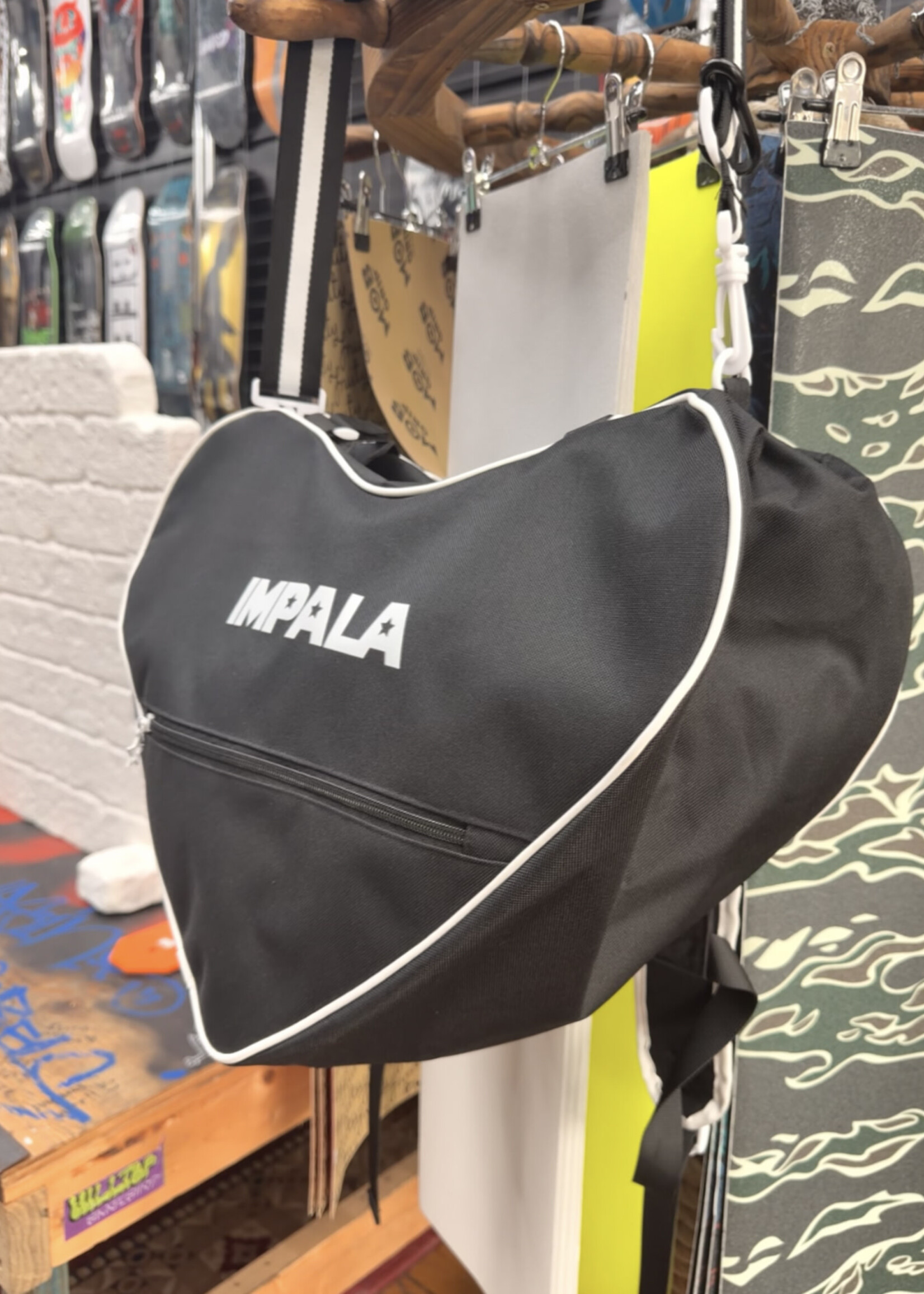 IMPALA IMPALA - Recycled Polyester Skate Bag - Black