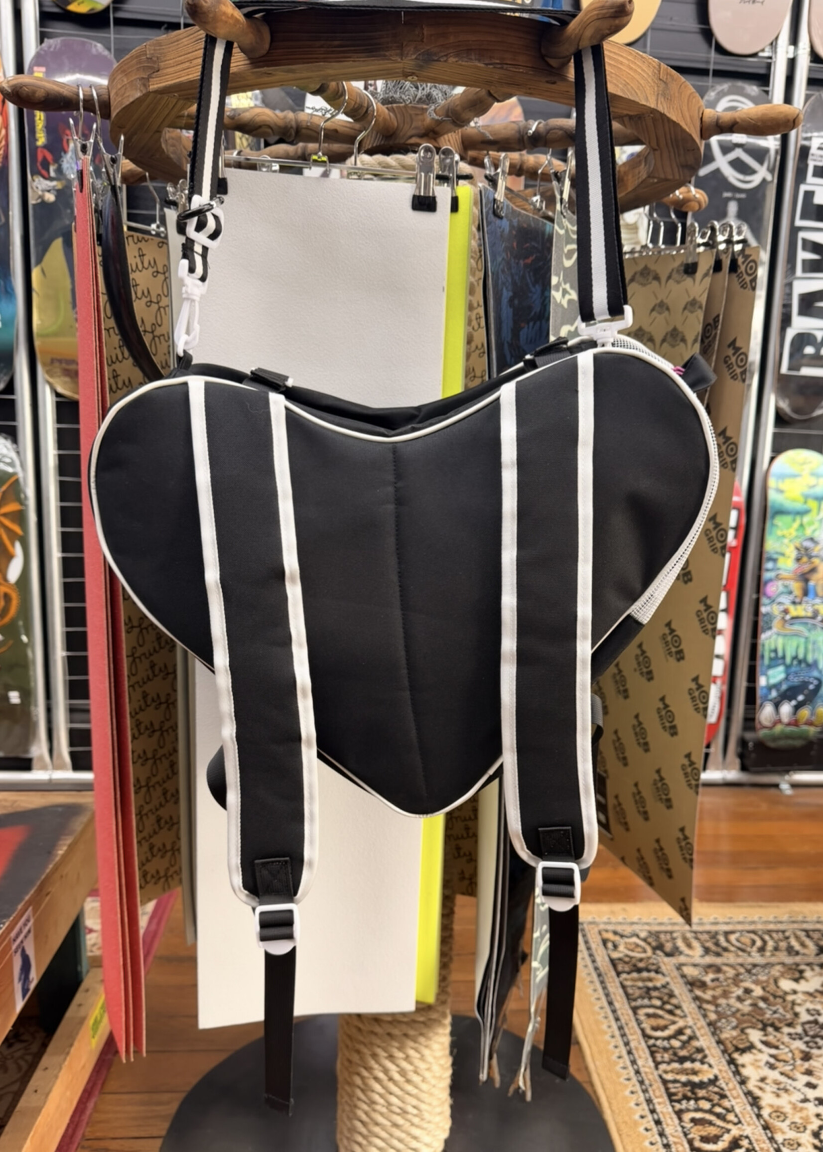 IMPALA IMPALA - Recycled Polyester Skate Bag - Black