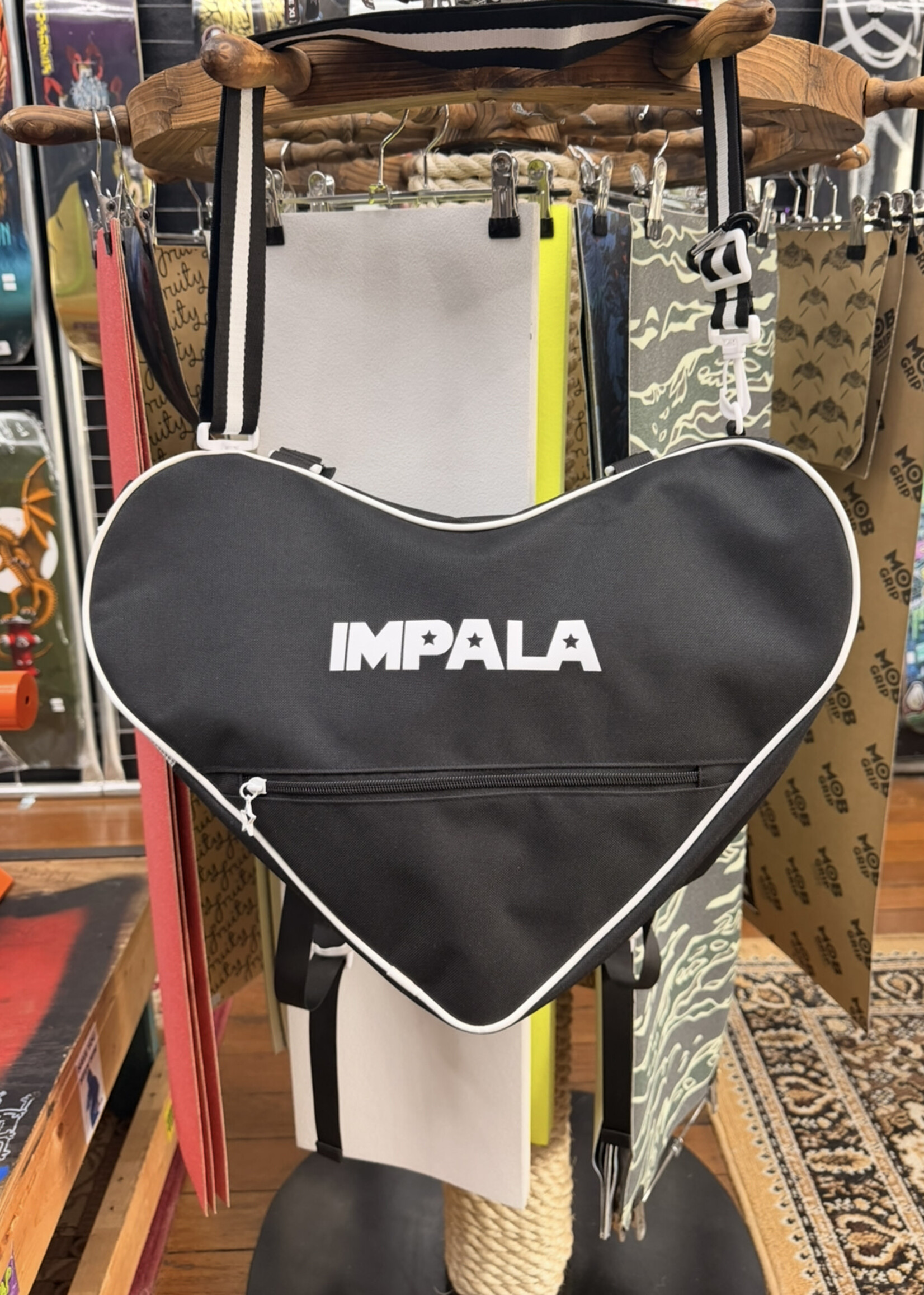 IMPALA IMPALA - Recycled Polyester Skate Bag - Black