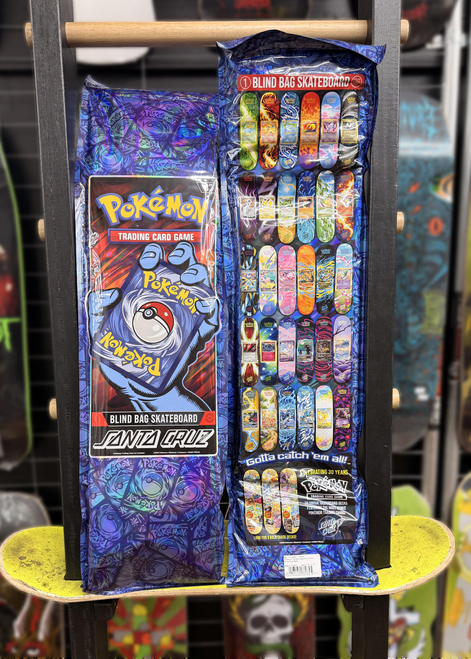 Santa Cruz SANTA CRUZ - Pokemon Blind Bag Deck - 8.0