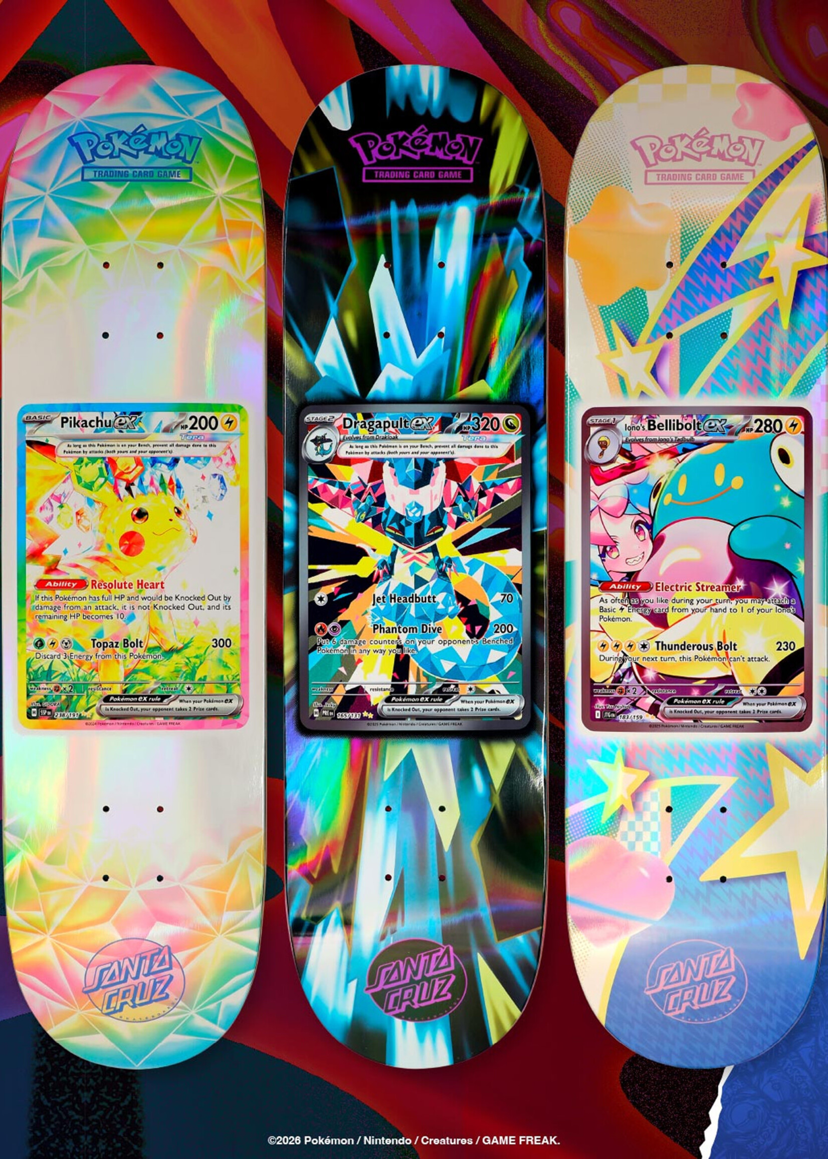 Santa Cruz SANTA CRUZ - Pokemon Blind Bag Deck - 8.0
