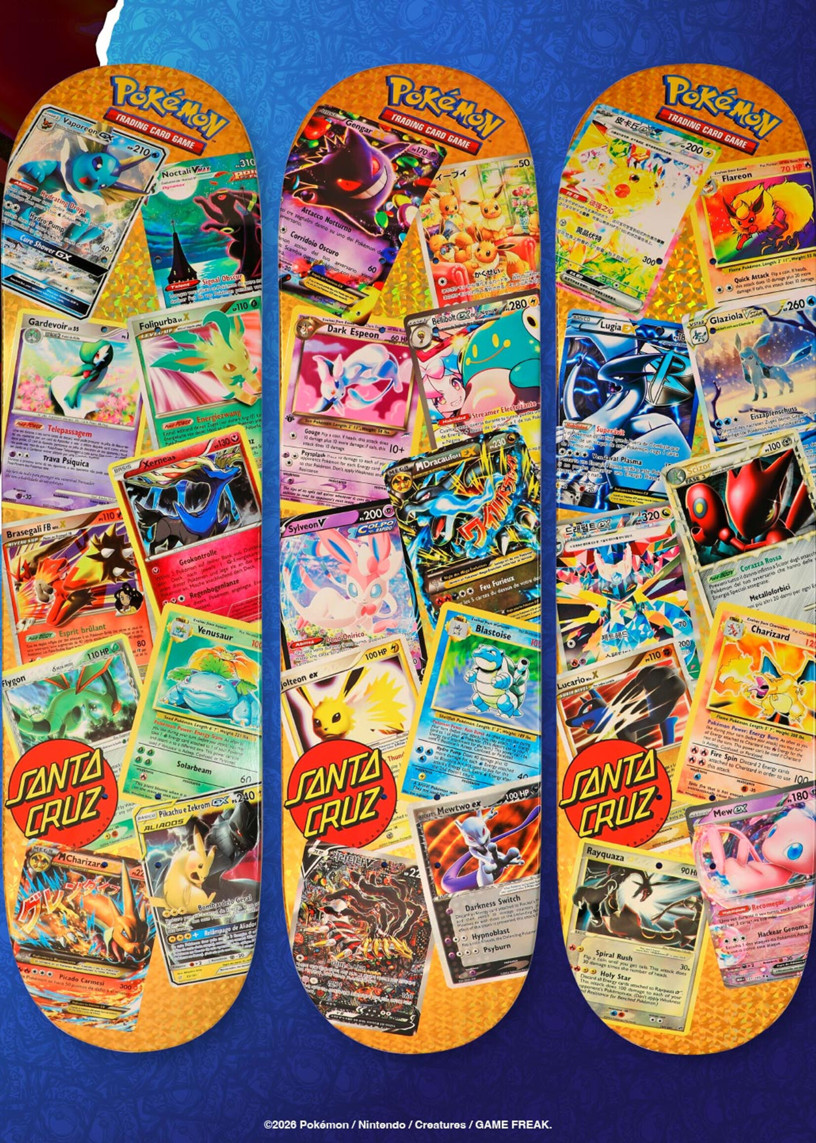 Santa Cruz SANTA CRUZ - Pokemon Blind Bag Deck - 8.0