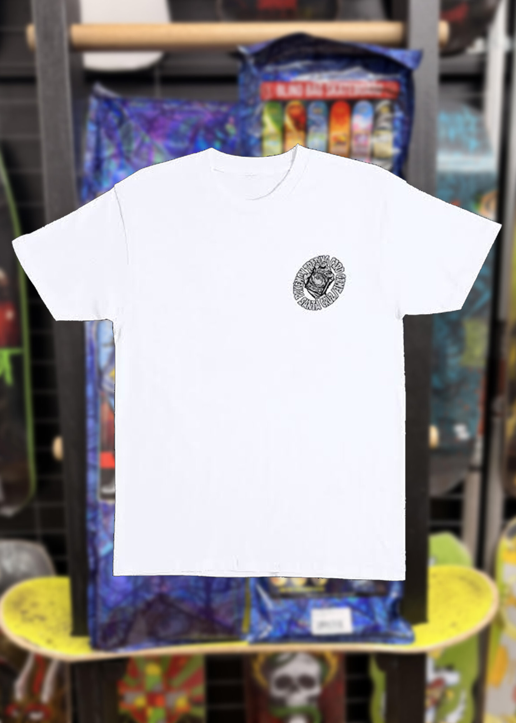 Santa Cruz SANTA CRUZ - Pokémon TCG Hand Heavyweight Tee White