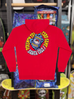 Santa Cruz SANTA CRUZ - Pokémon TCG Hand Heavyweight Zip-Up Hoodie Red