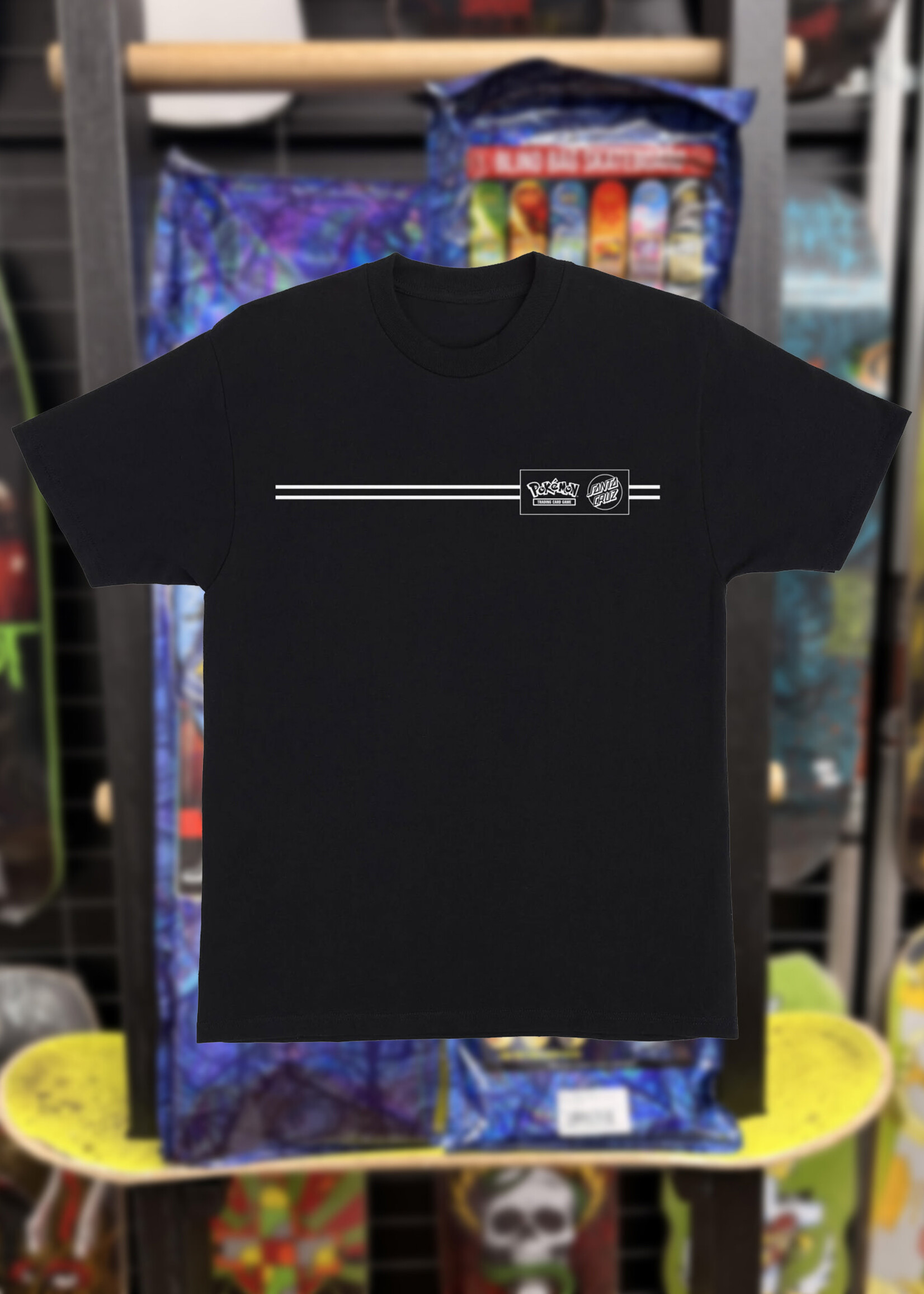 Santa Cruz SANTA CRUZ - Pokémon Energy Dot Midweight Tee Black Youth