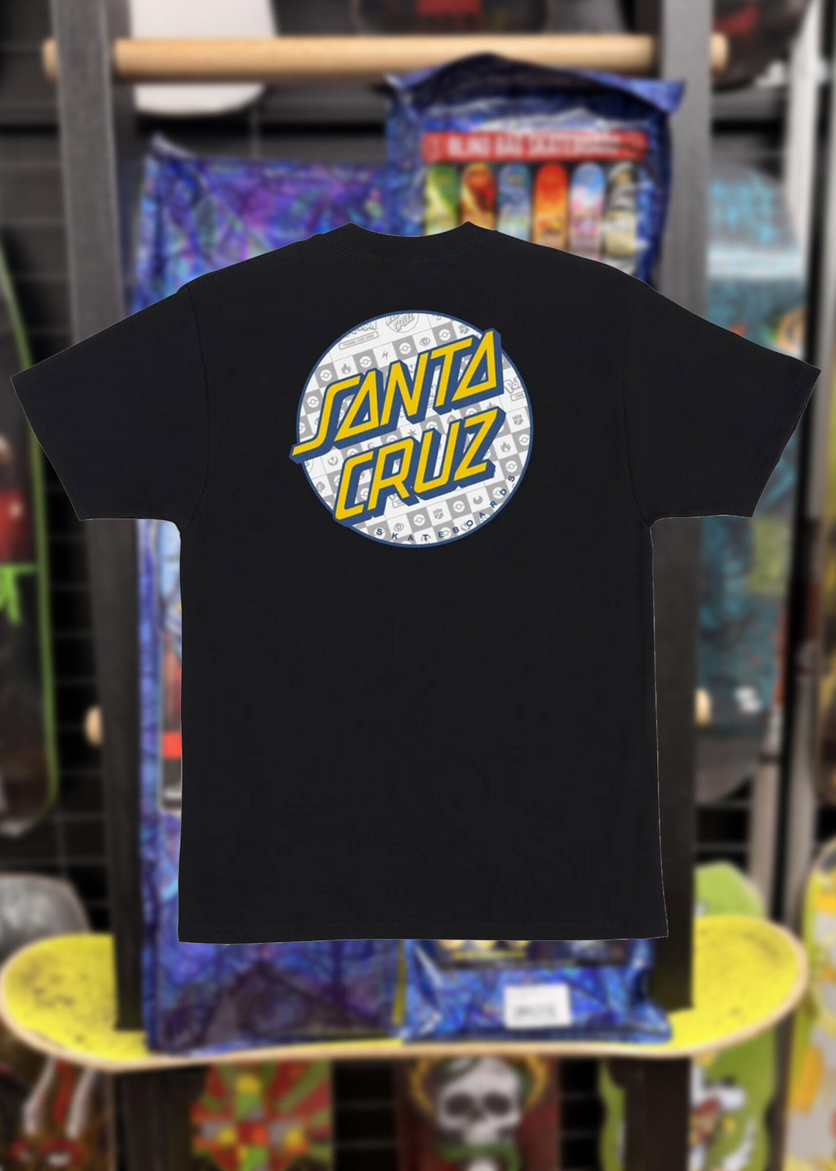 Santa Cruz SANTA CRUZ - Pokémon Energy Dot Midweight Tee Black Youth