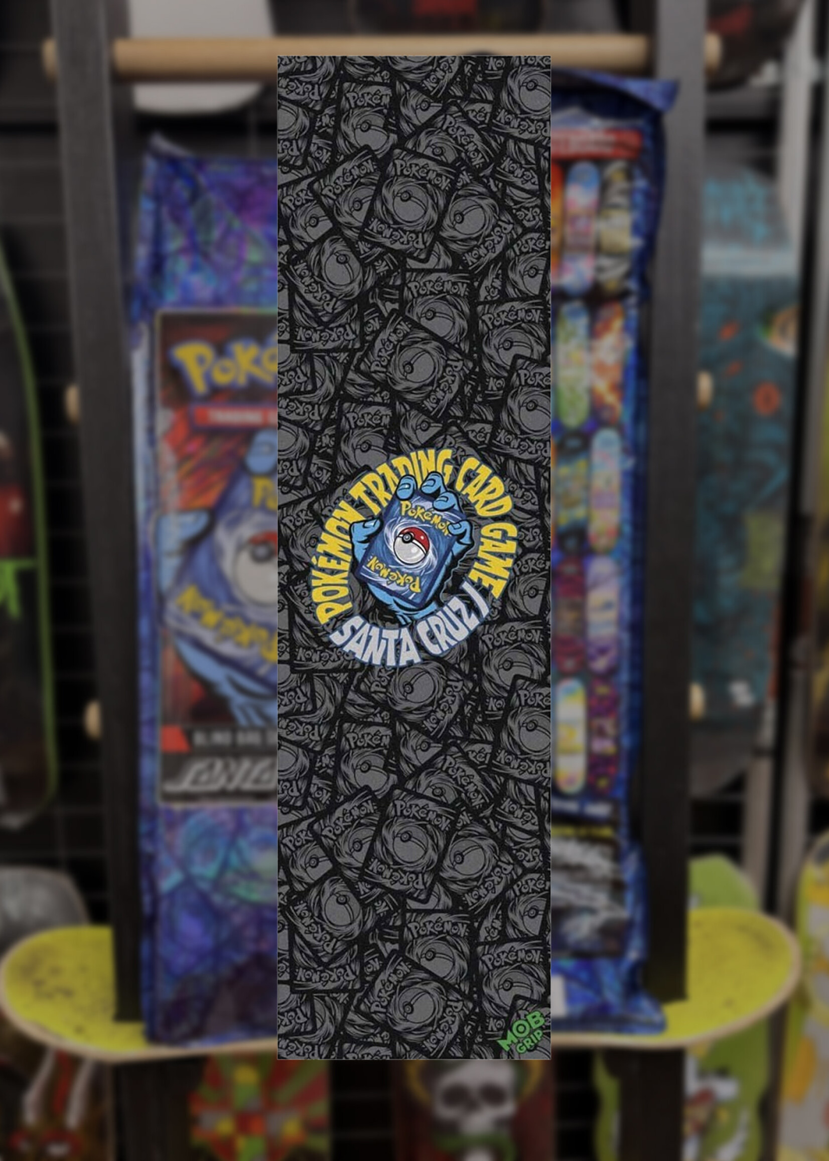 MOB GRIP TAPE MOB GRIP - Santa Cruz X Pokémon TCG Hand Griptape - 9" x 33"