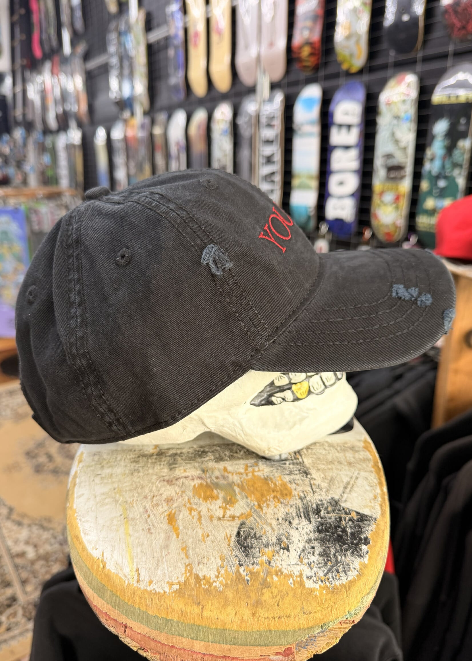 Welcome WELCOME SKATEBOARDS - Dark Souls You Died Distressed Twill Cap