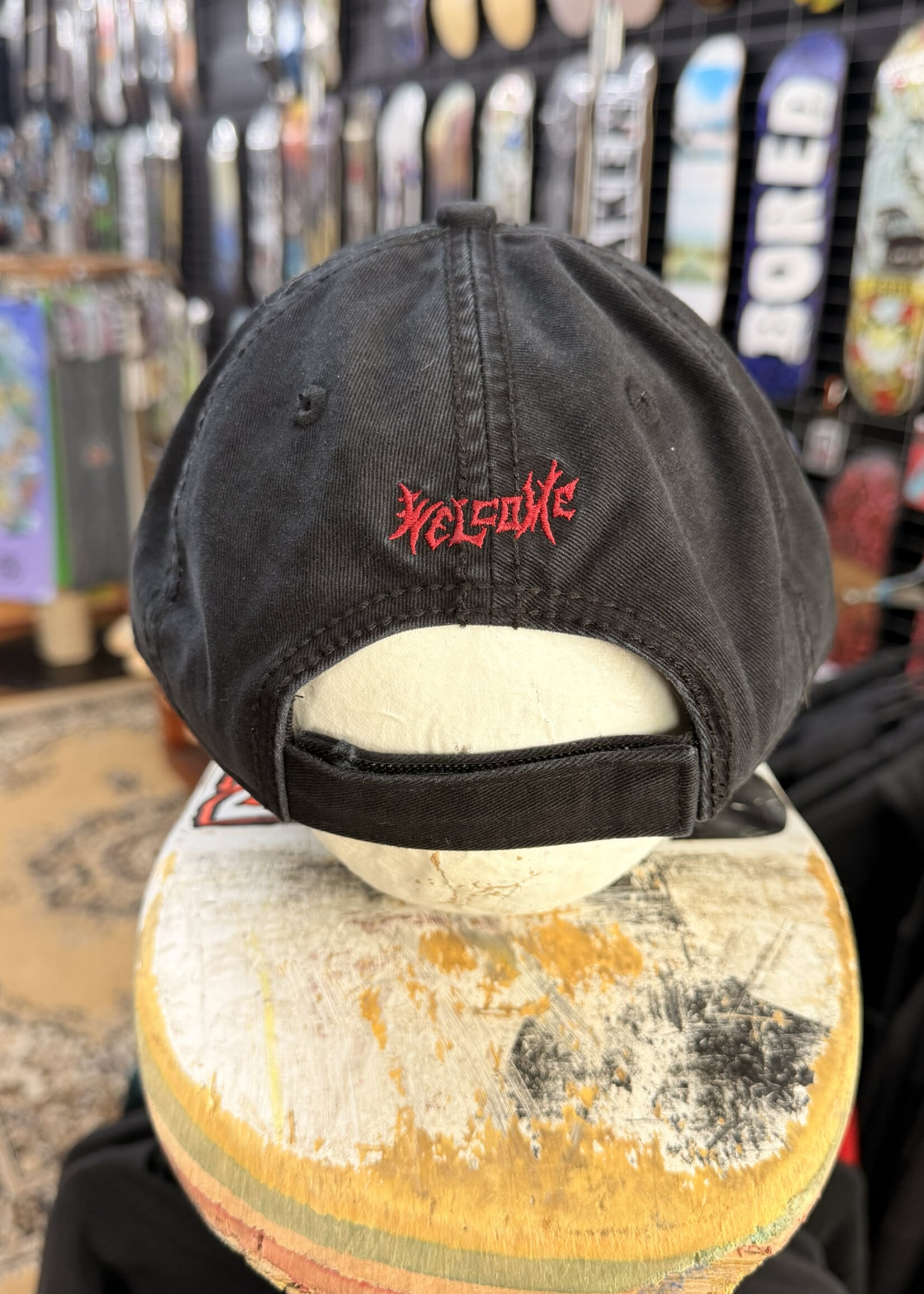 Welcome WELCOME SKATEBOARDS - Dark Souls You Died Distressed Twill Cap
