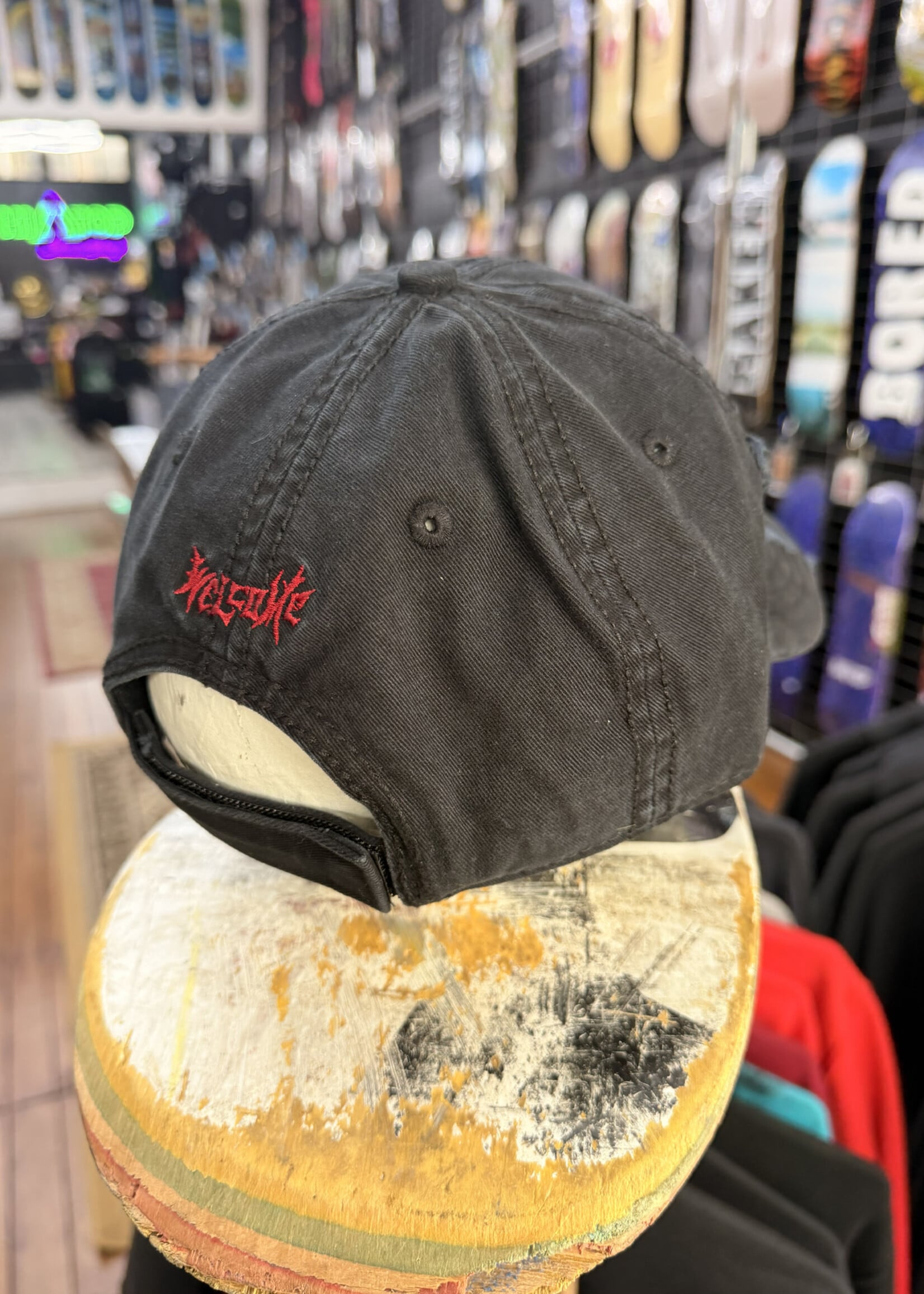 Welcome WELCOME SKATEBOARDS - Dark Souls You Died Distressed Twill Cap