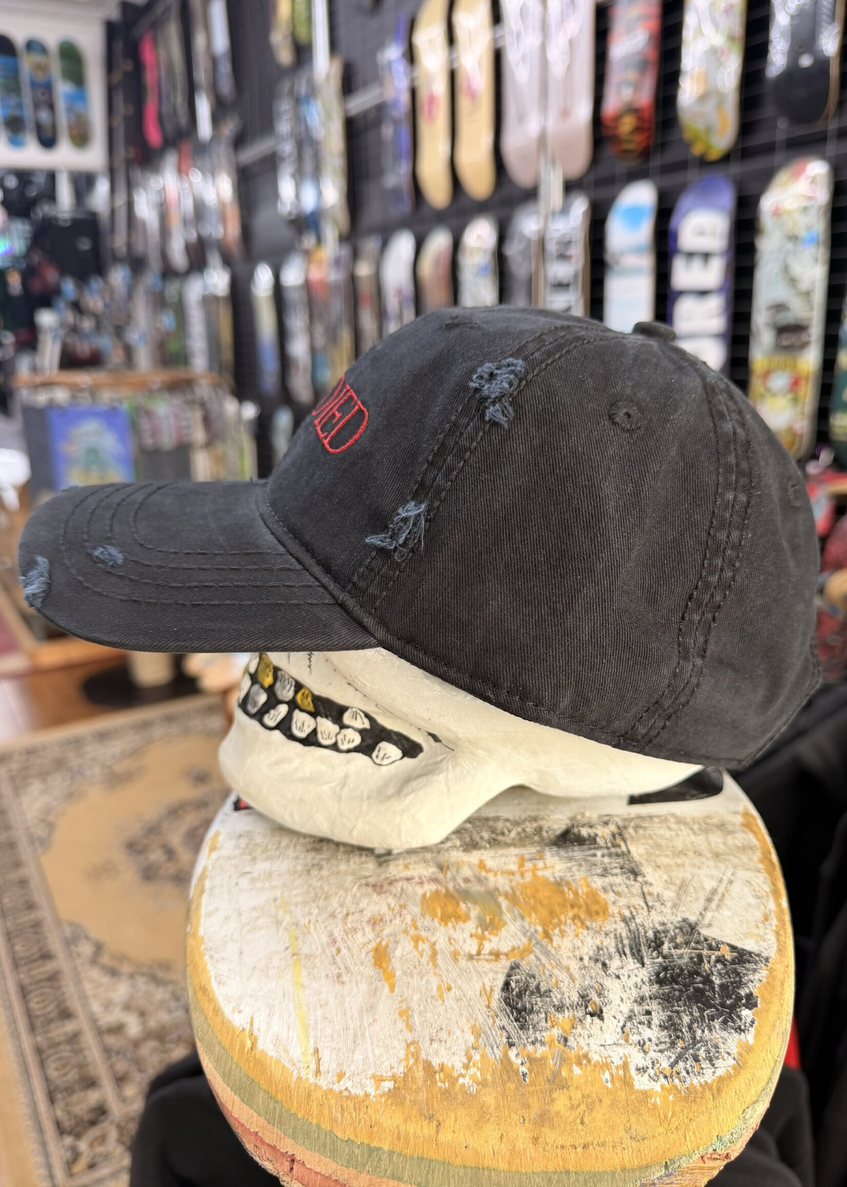 Welcome WELCOME SKATEBOARDS - Dark Souls You Died Distressed Twill Cap