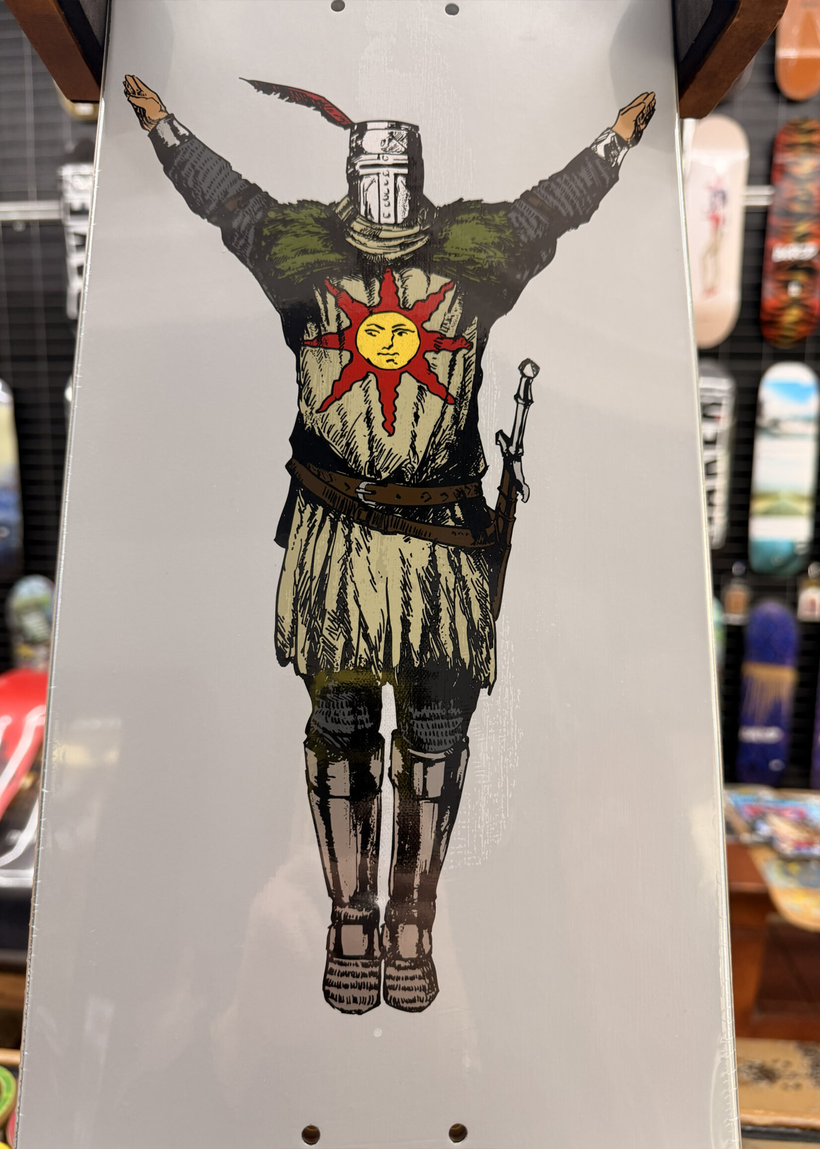 Welcome WELCOME SKATEBOARDS - Dark Souls Solaire on Popsicle White - 8.5"