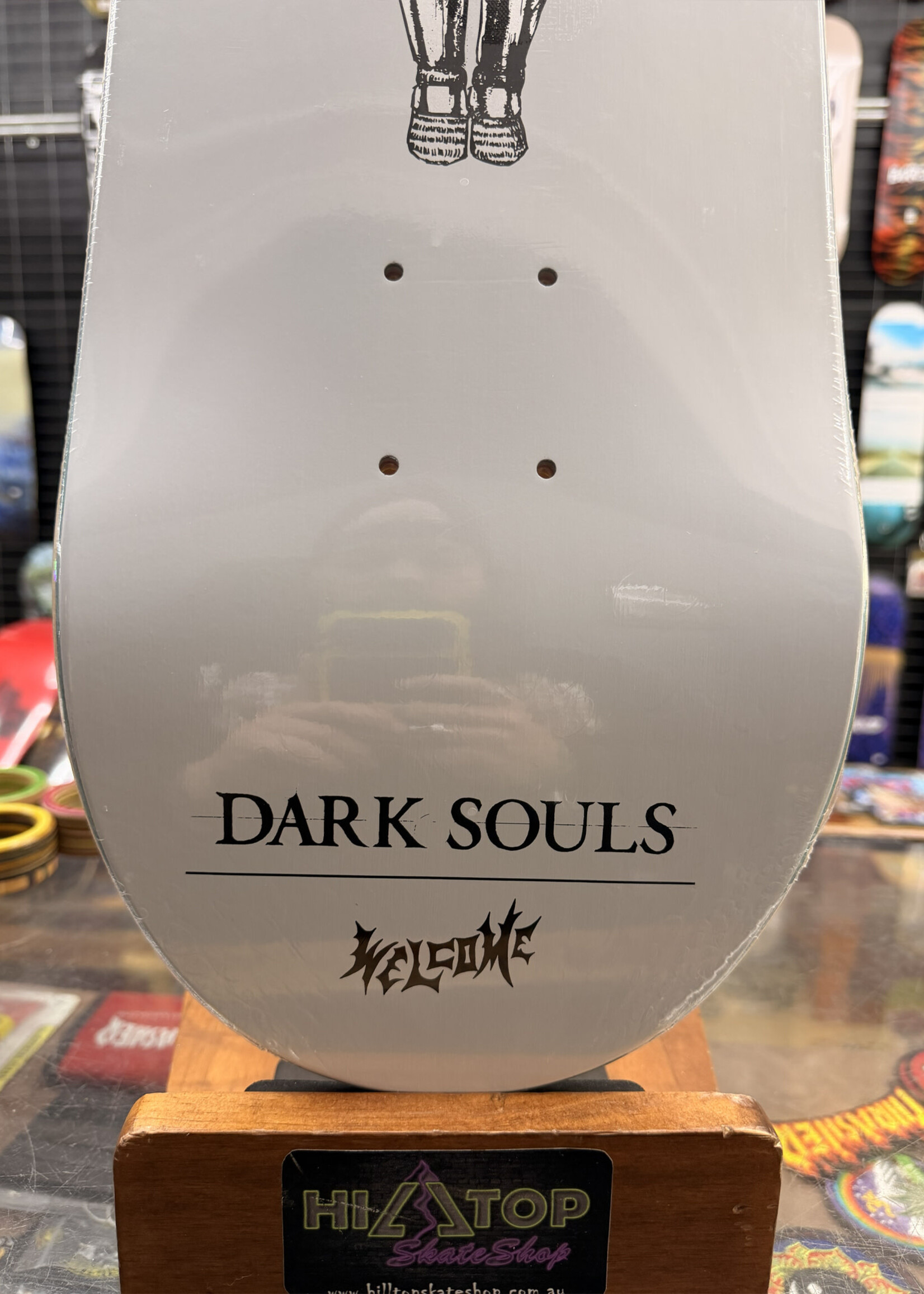 Welcome WELCOME SKATEBOARDS - Dark Souls Solaire on Popsicle White - 8.5"