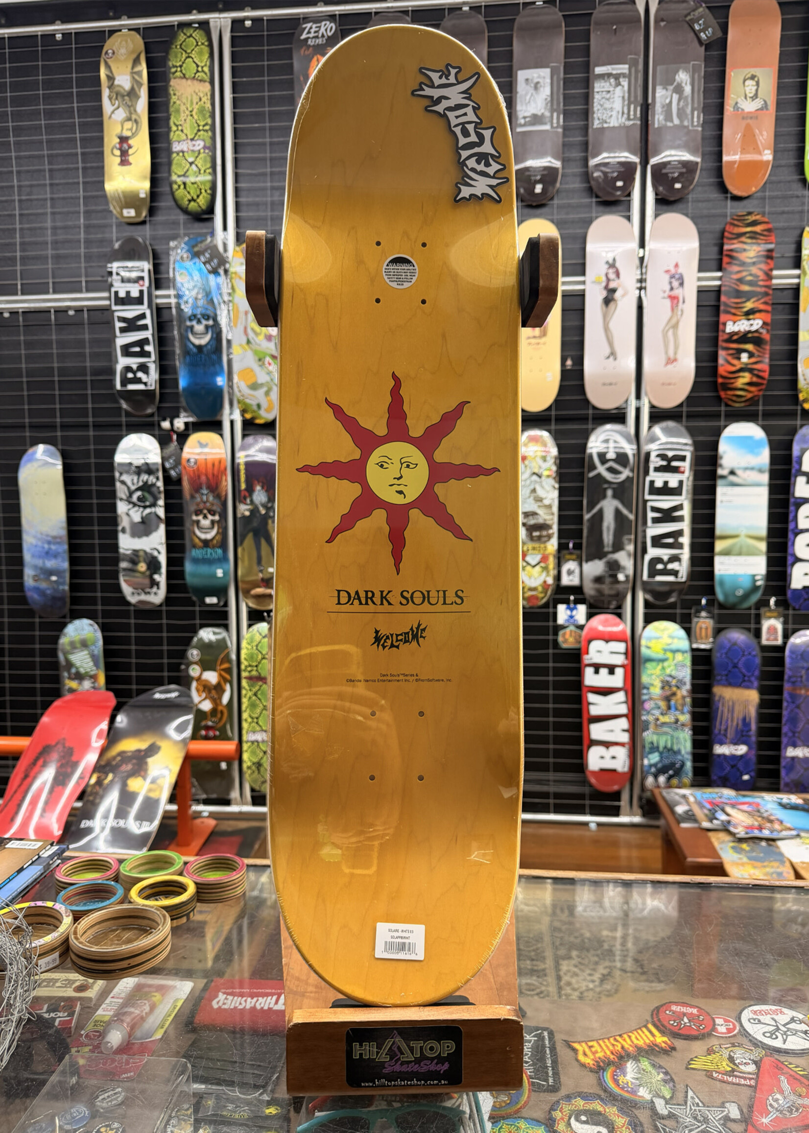 Welcome WELCOME SKATEBOARDS - Dark Souls Solaire on Popsicle White - 8.5"