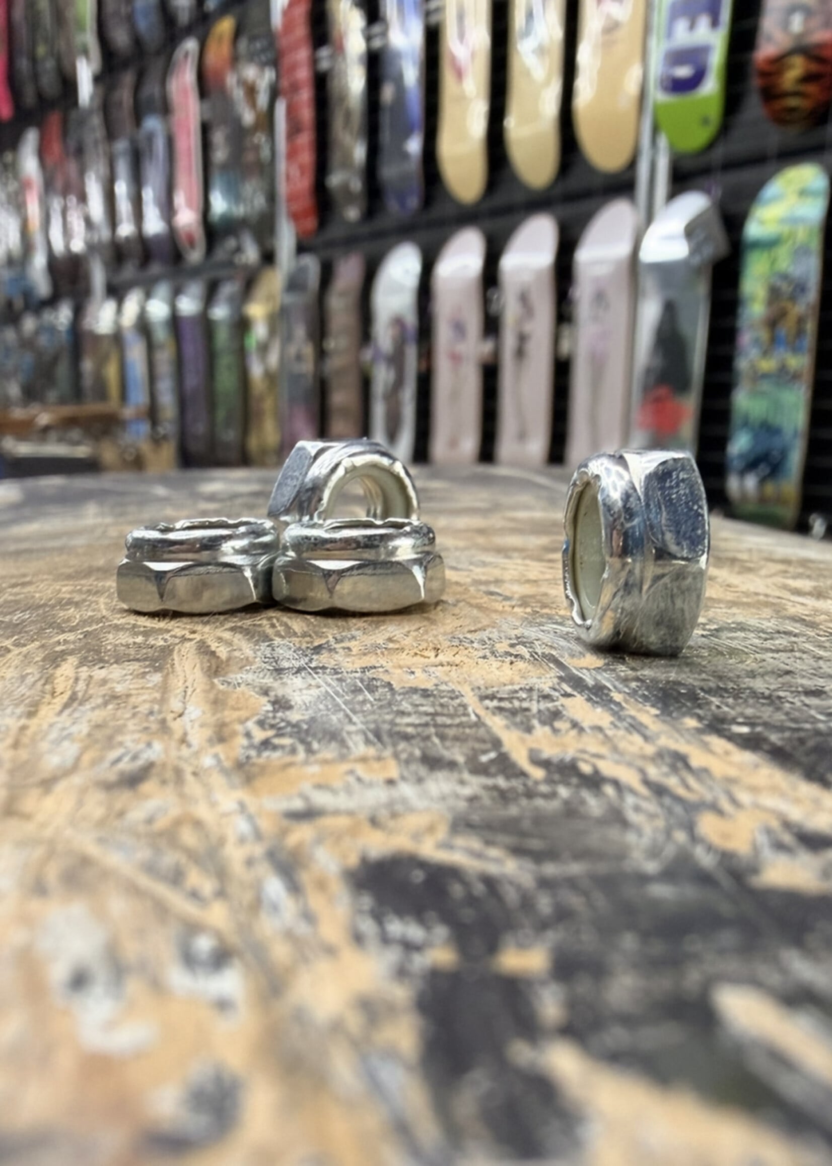 Mini Logo SPARE PARTS - Truck Parts - MINI LOGO - Nylock Axle Nut 1/2"