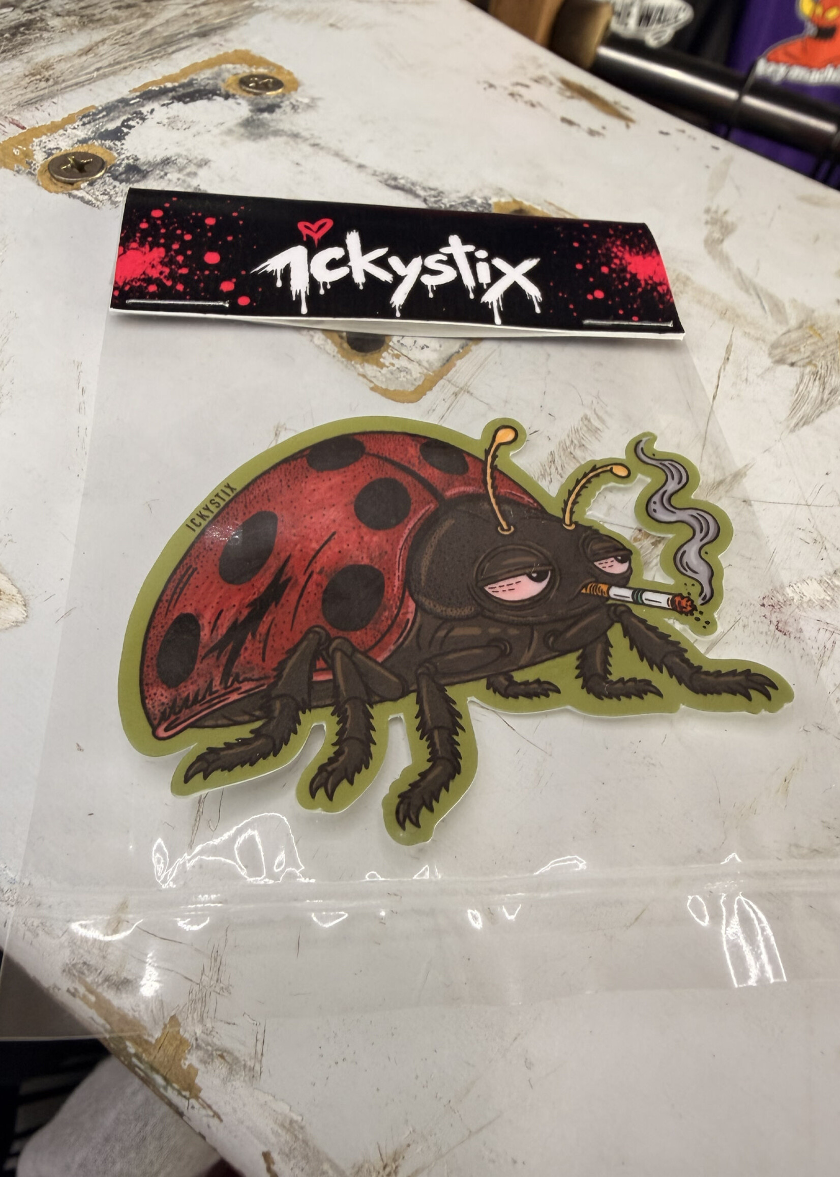 Local Artists LOCAL ARTISTS - Ickystix Burnt Out Ladybug