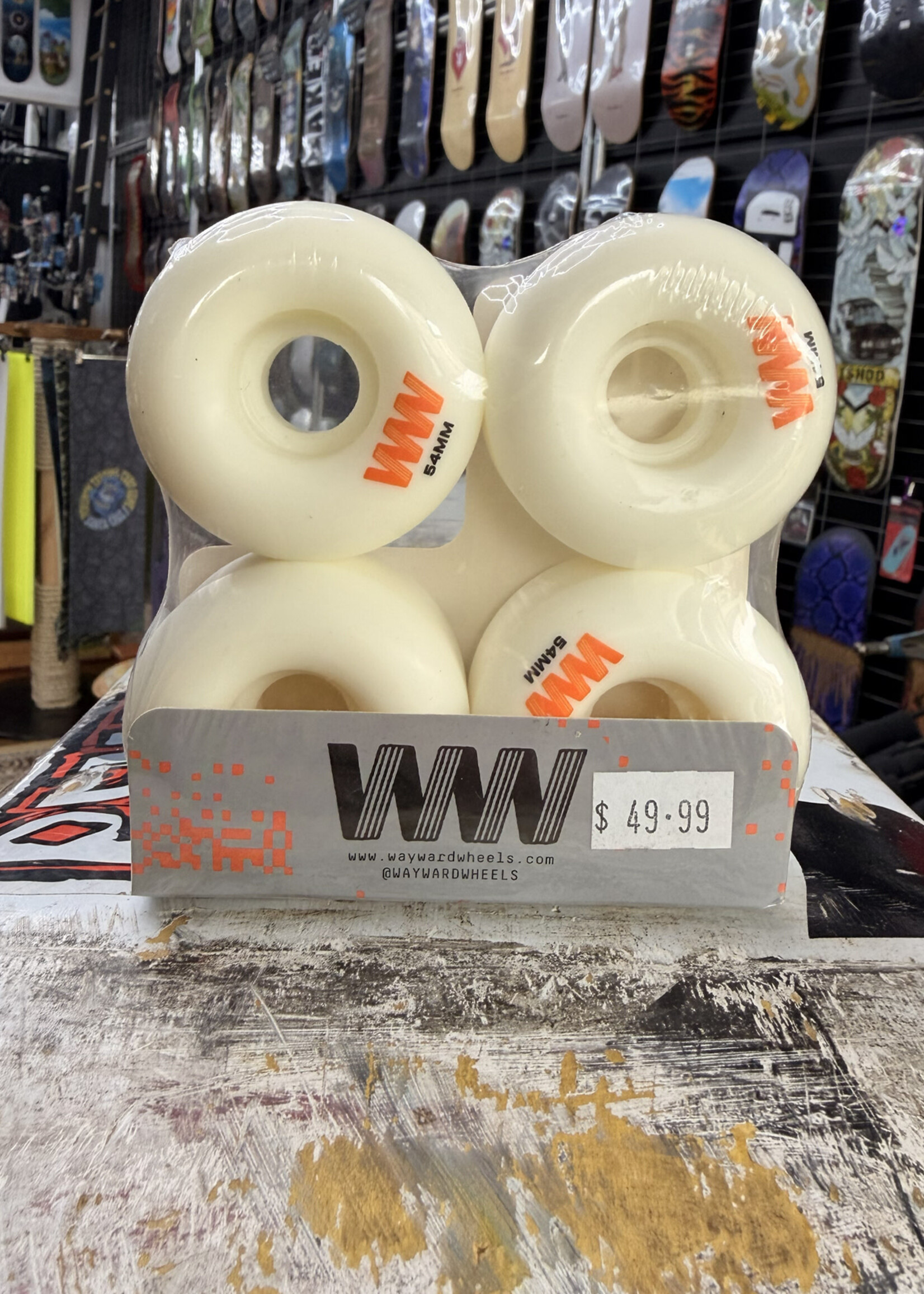 Wayward Wheels WAYWARD WHEELS - Waypoint Formula H-Cut Shape - 54mm 101a