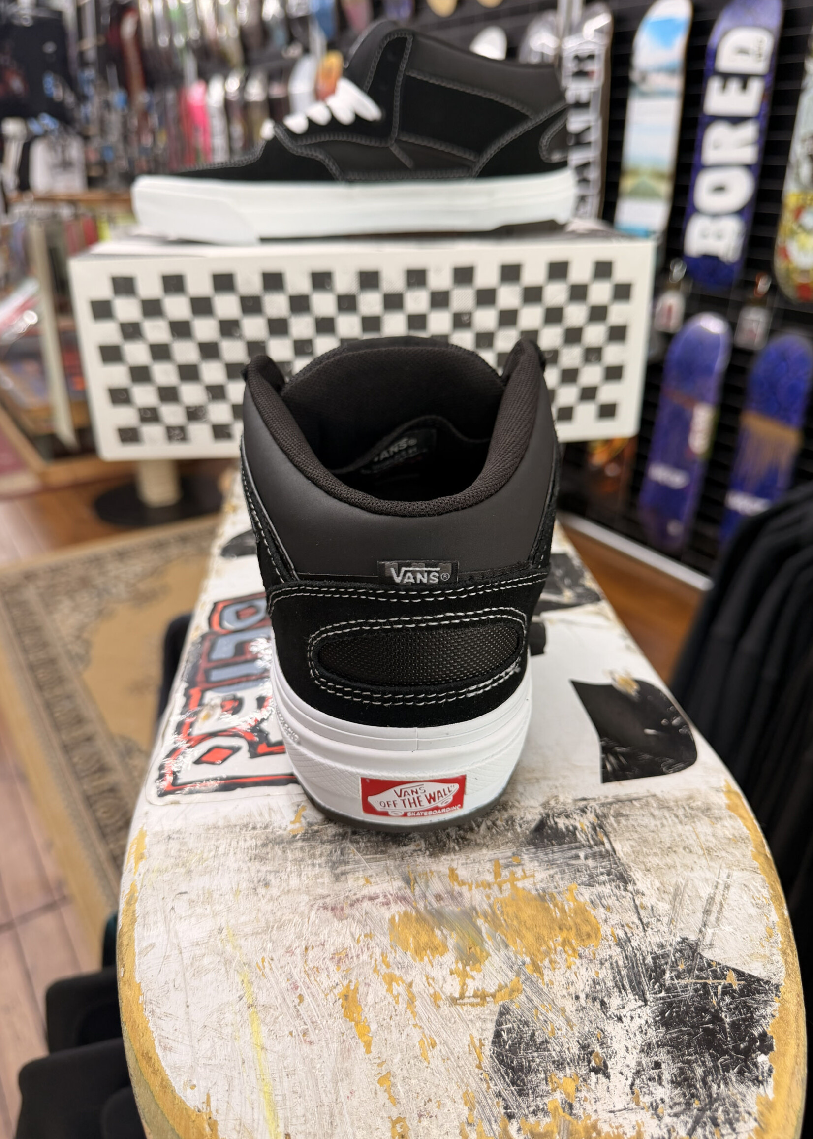 Vans VANS - Skate Half Cab Wafflecup Black/White Shoes