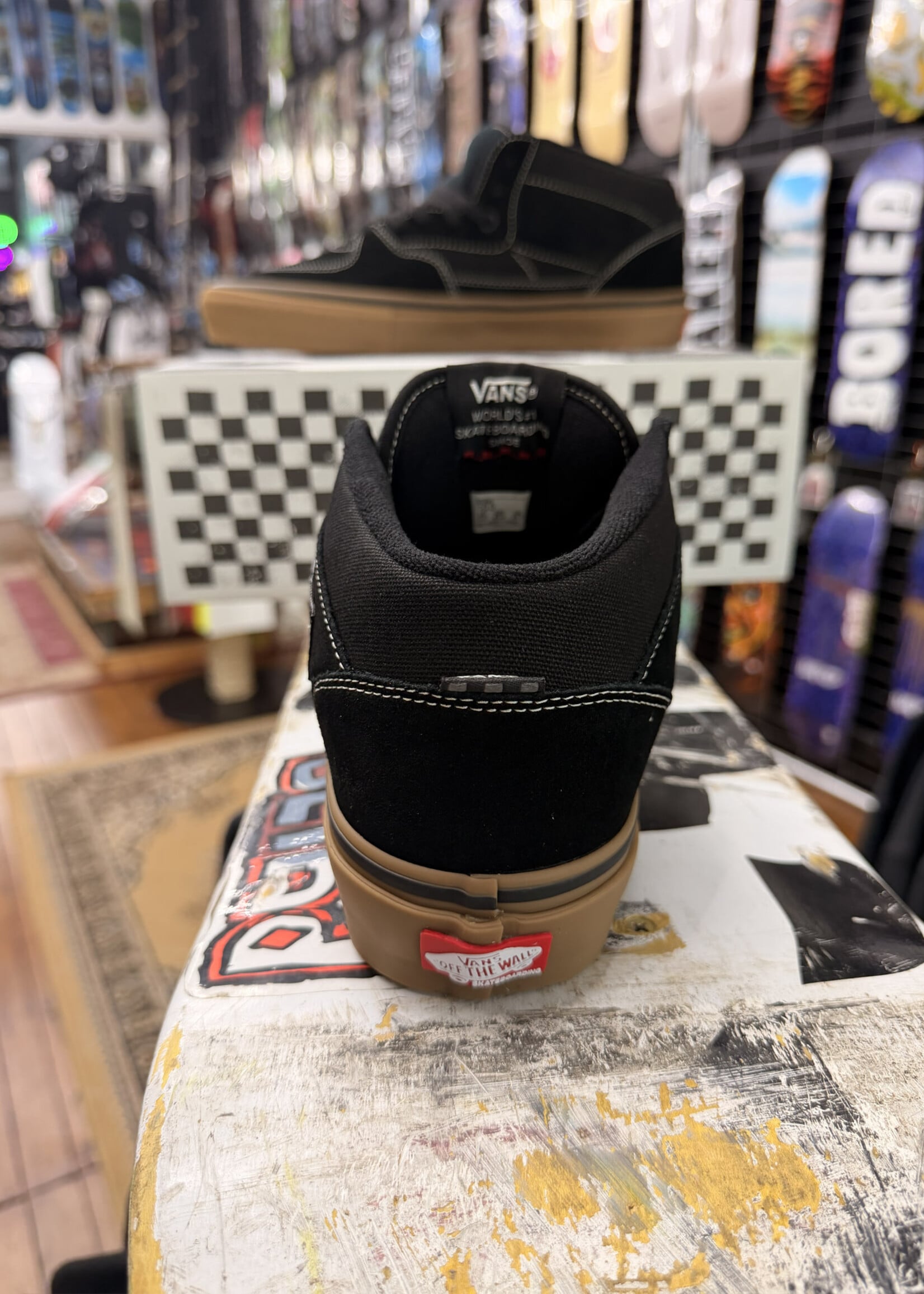 Vans VANS - Skate Half Cab Black/Gum/White