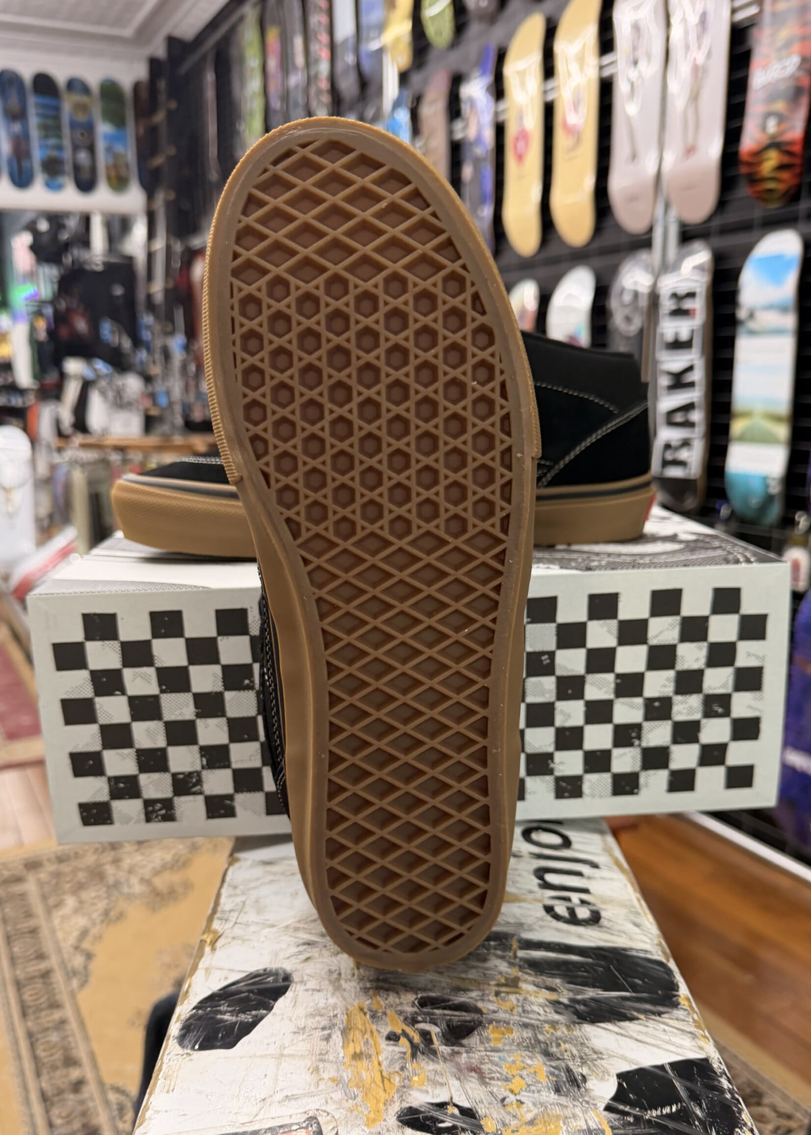Vans VANS - Skate Half Cab Black/Gum/White