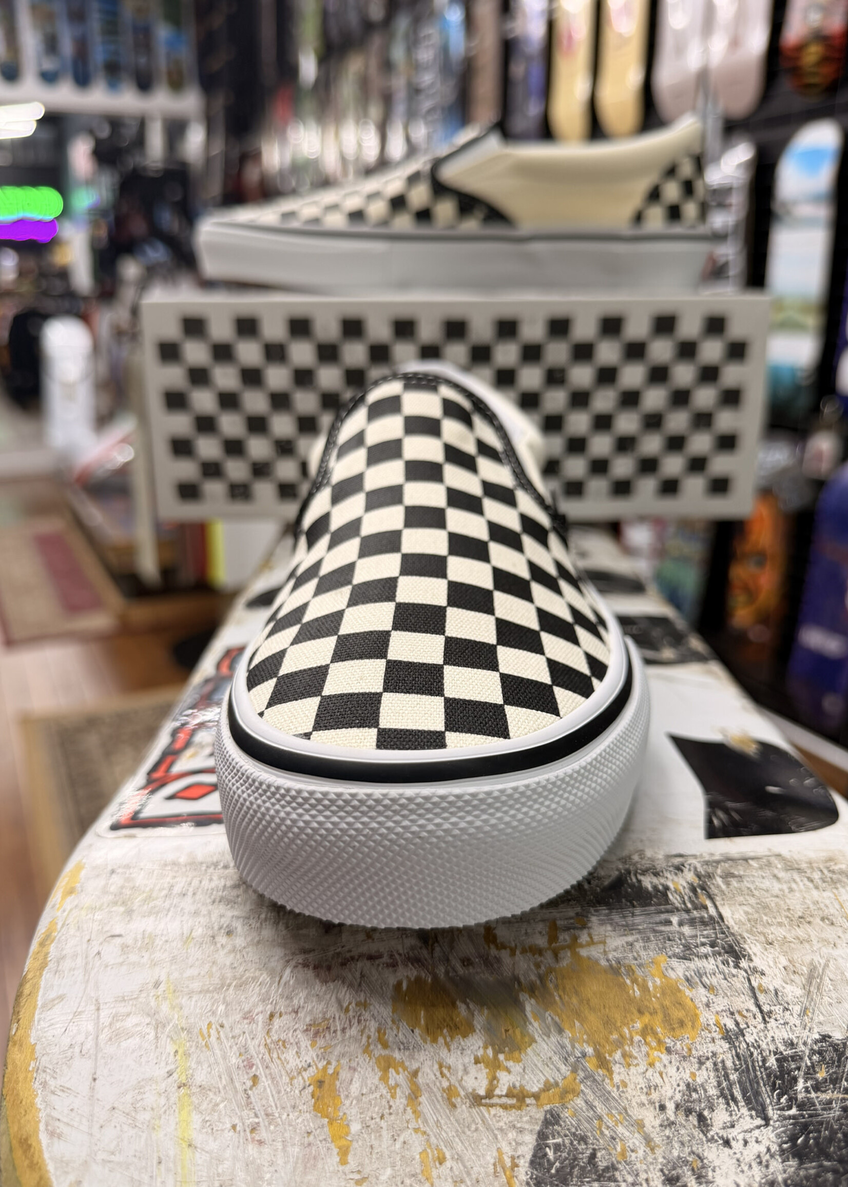 Vans VANS - Skate Slip-On Checkerboard Black/Off White